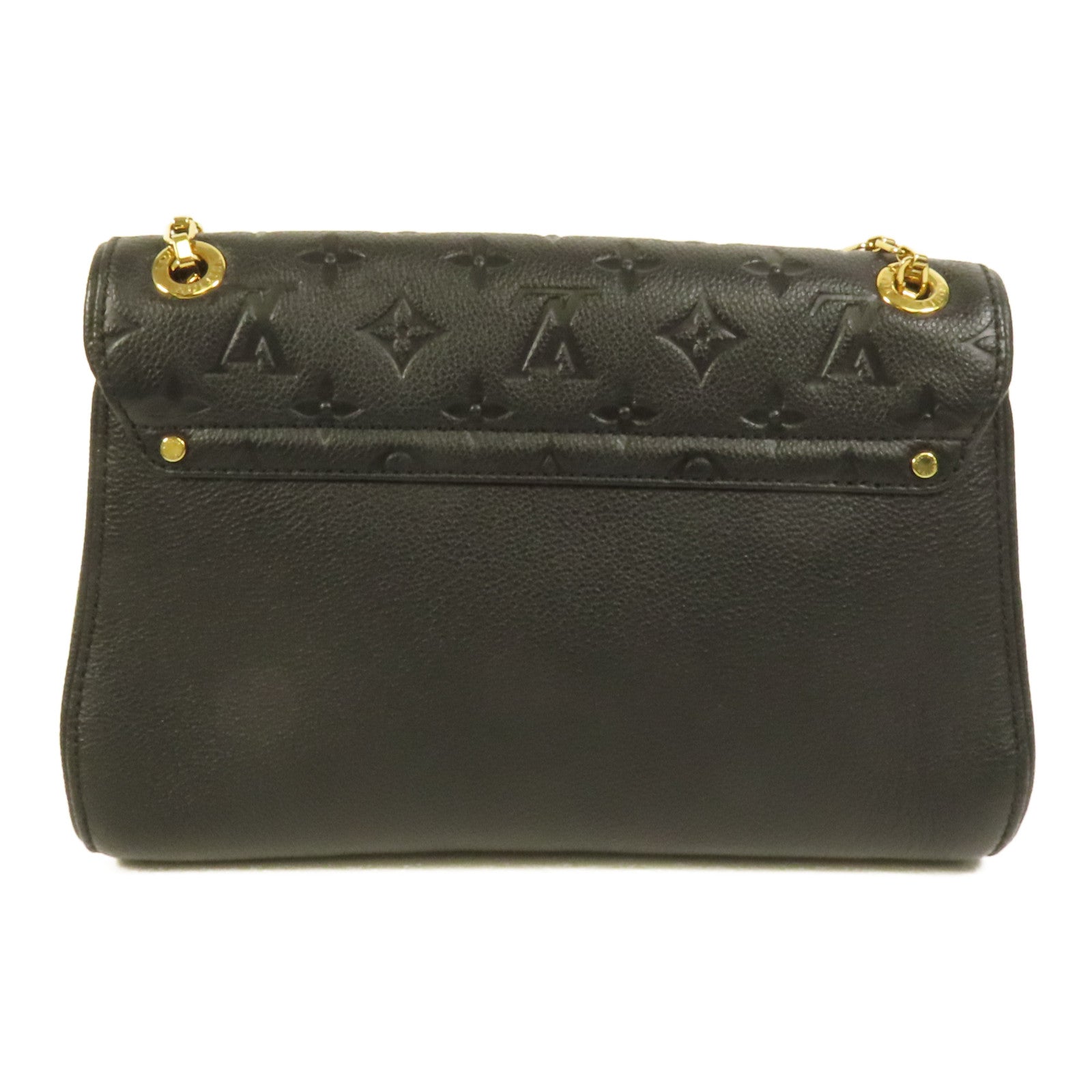 LOUIS VUITTON Monogram Empreinte Sant Germain PM金扣鏈帶肩背袋