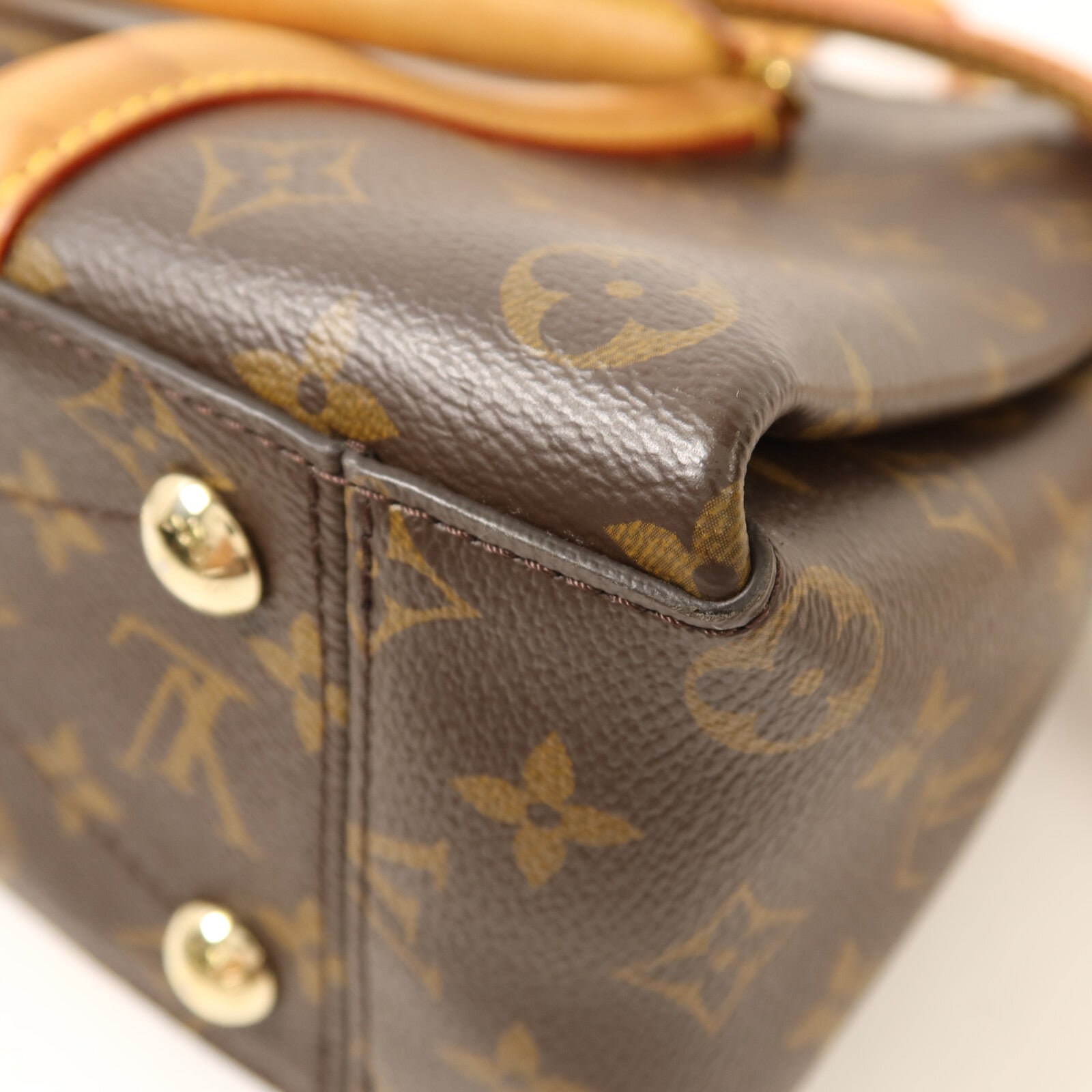 LOUIS VUITTON Monogram Soufflot BB金扣手挽肩背兩用袋