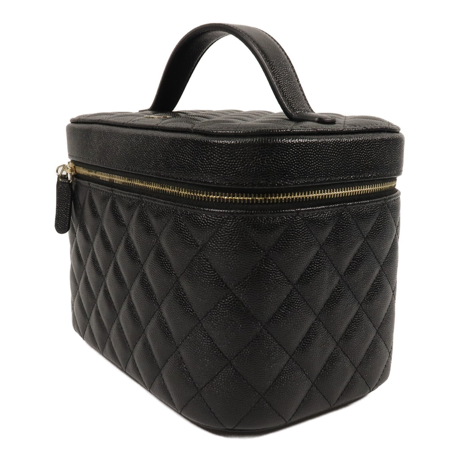 CHANEL 牛皮皮革Vanity Bag手挽袋