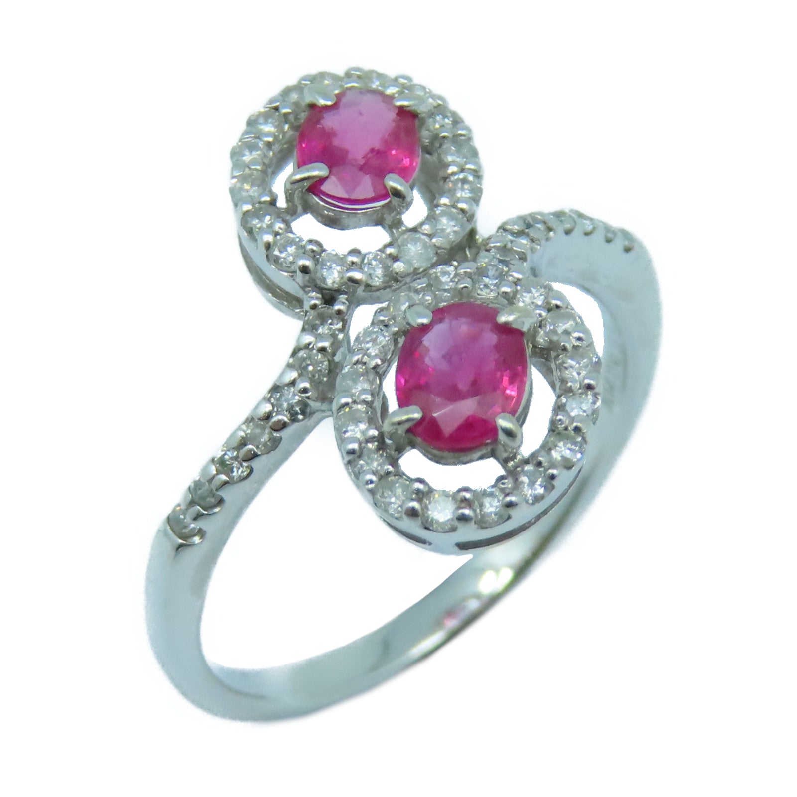 JEWELRY 【激減優惠】14K白金Rudy Ring 0.28ct鑽石戒指US#4.75