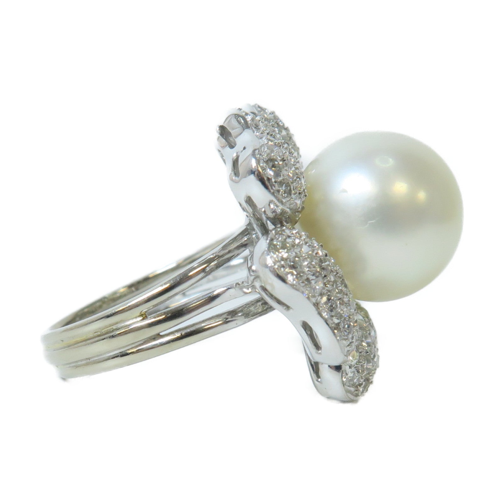 JEWELRY 【激減優惠】18K白金Ring戒指US#7