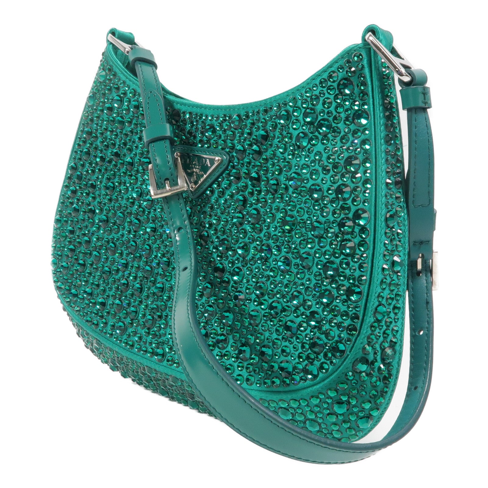 PRADA Satin Cleo肩背袋