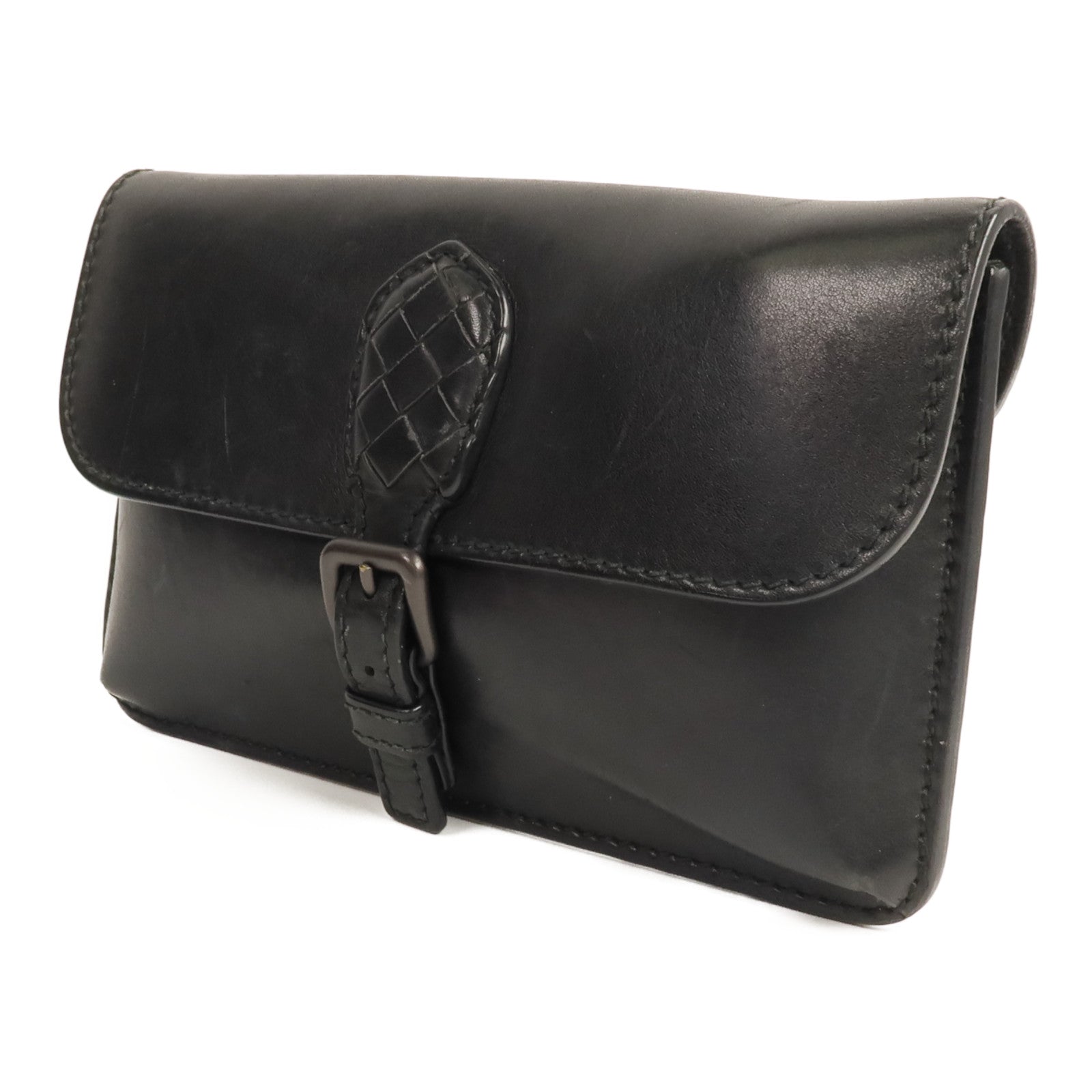 BOTTEGA VENETA 牛皮皮革Clutch手拿包