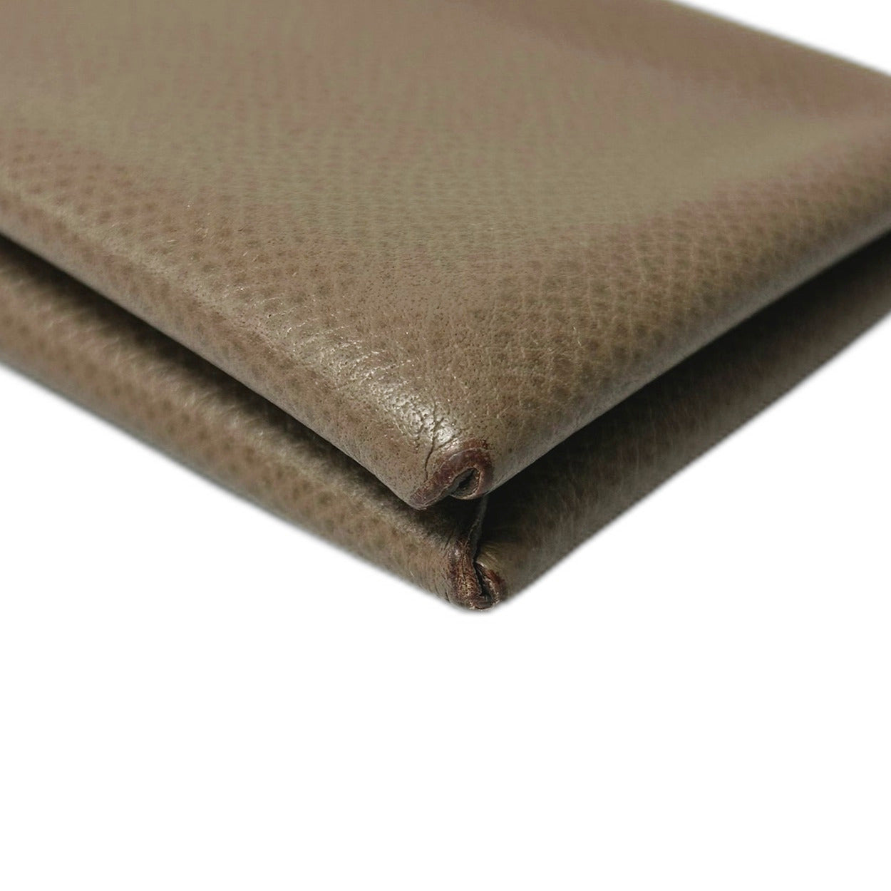 HERMES 【激減優惠】Epsom皮革Calvi Card Holder卡片套Etoupe