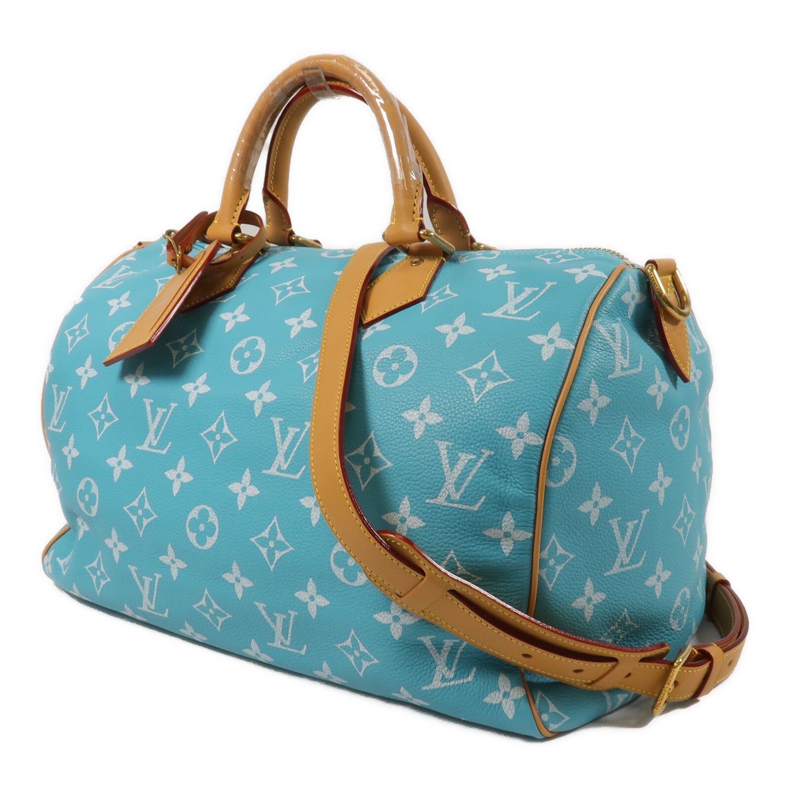 LOUIS VUITTON 牛皮皮革Speedy P9 Bandouliere 40手挽肩背兩用袋