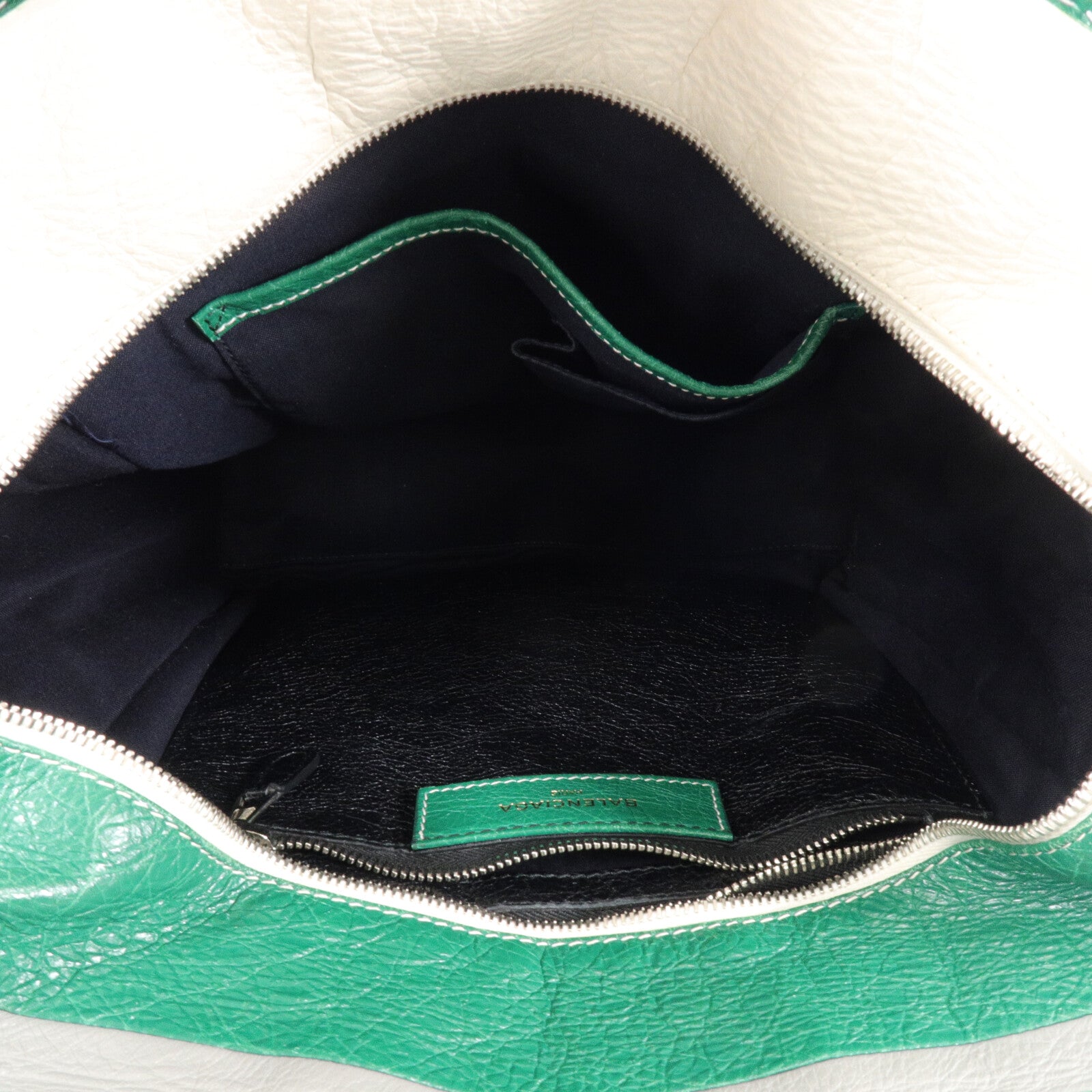BALENCIAGA 牛皮皮革Bazar手挽肩背兩用袋