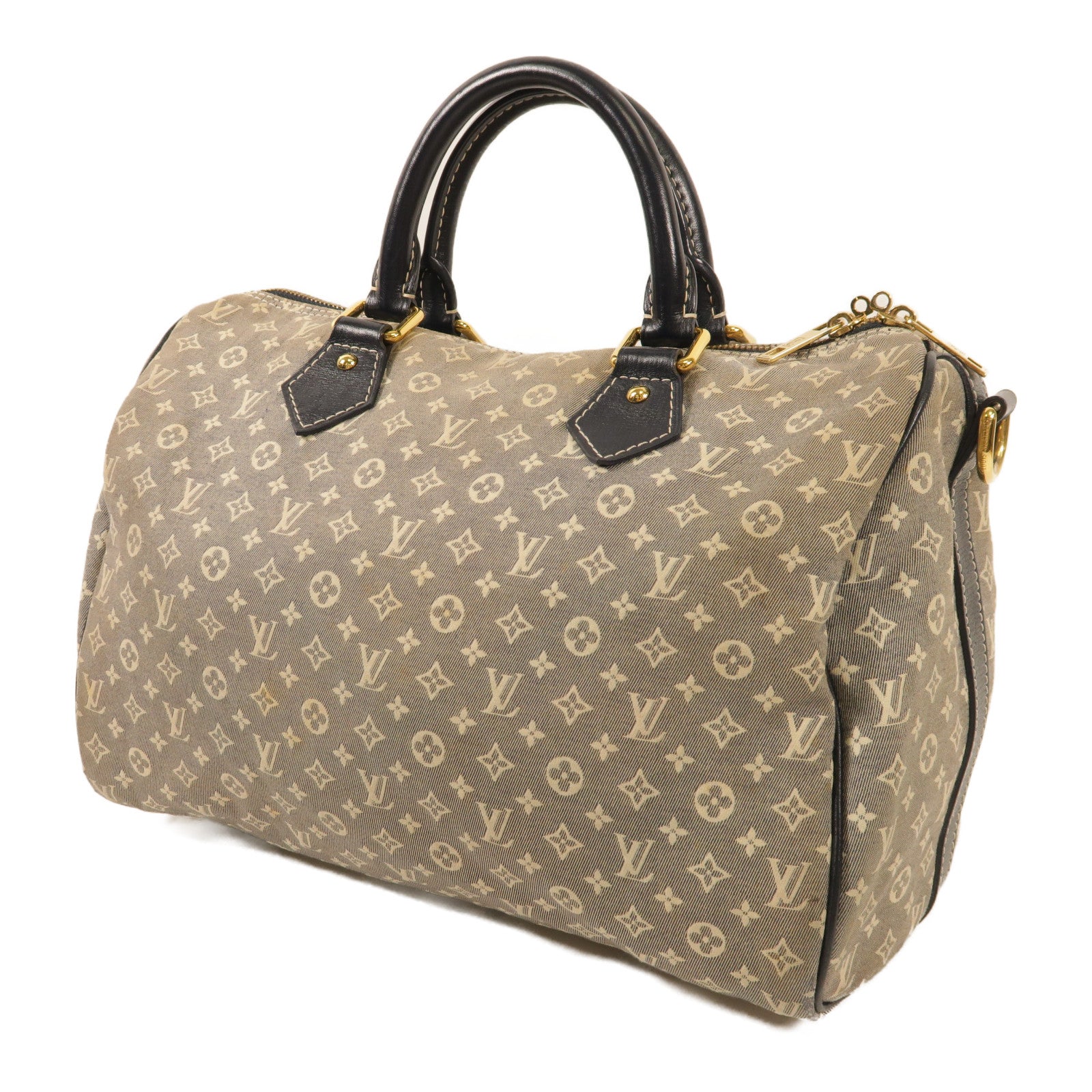 LOUIS VUITTON Monogram Idylle Speedy Bandouliere金扣手挽肩背兩用袋