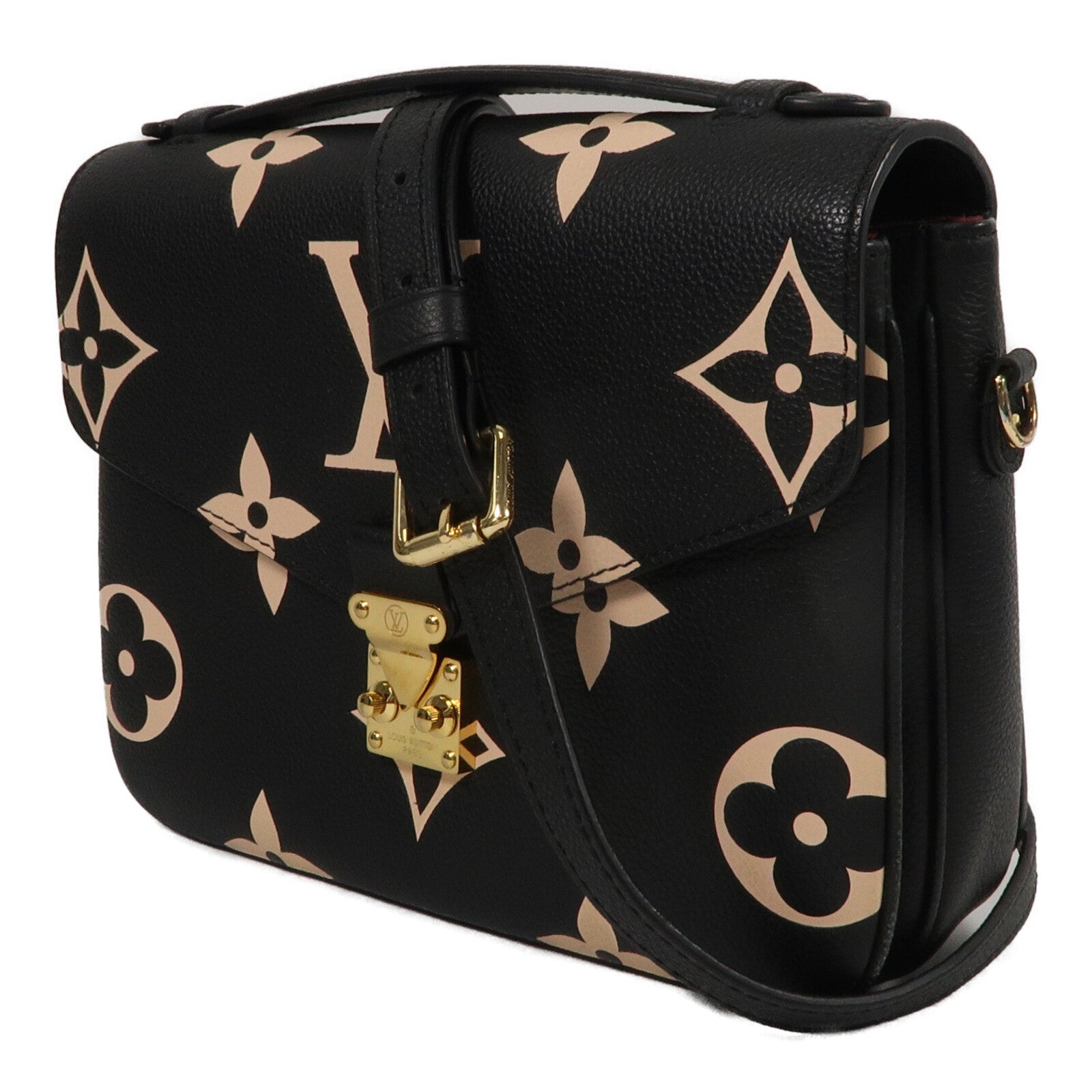 LOUIS VUITTON Monogram Empreinte Pochette Metis手挽肩背兩用袋
