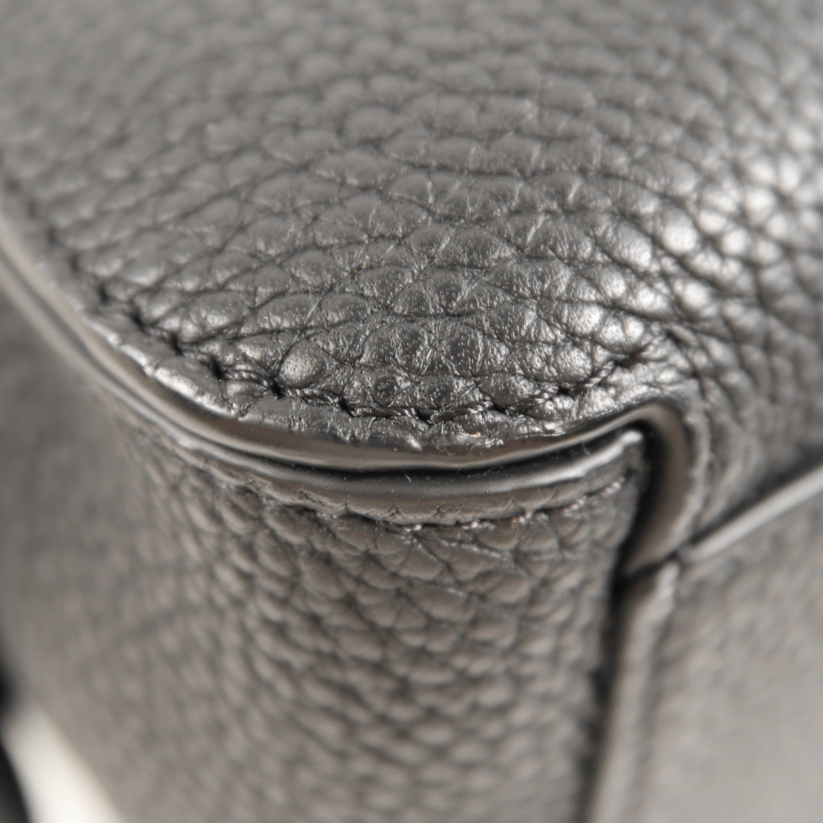Delvaux GHW Cool Box MM 2 Way Shoulder Bag Handbag Calfskin Leather Black