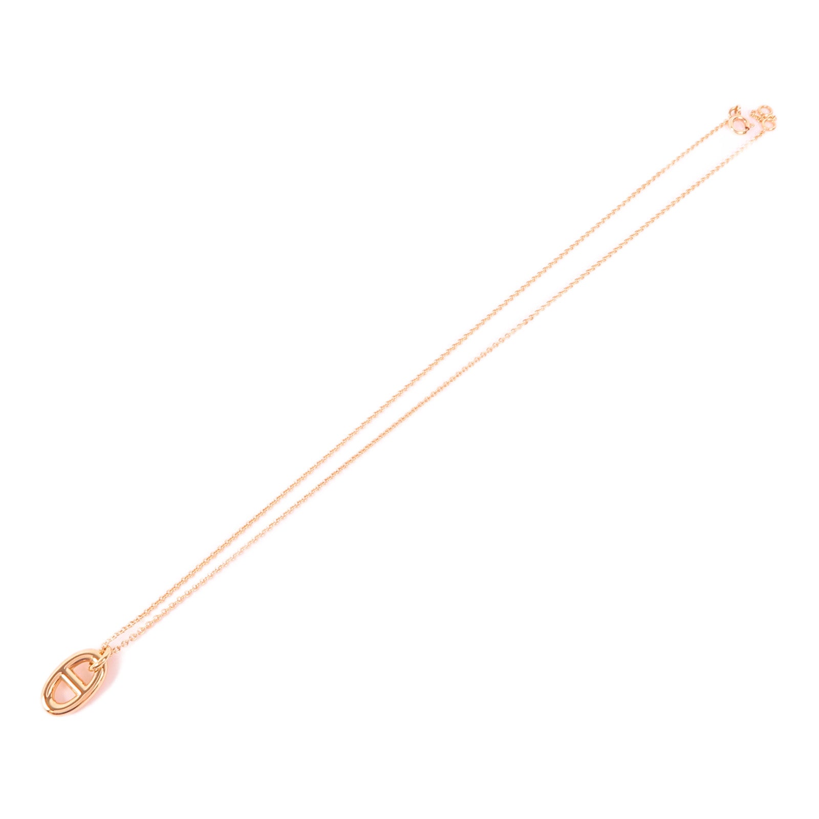 HERMES 18K玫瑰金Farandole Pendant項鍊