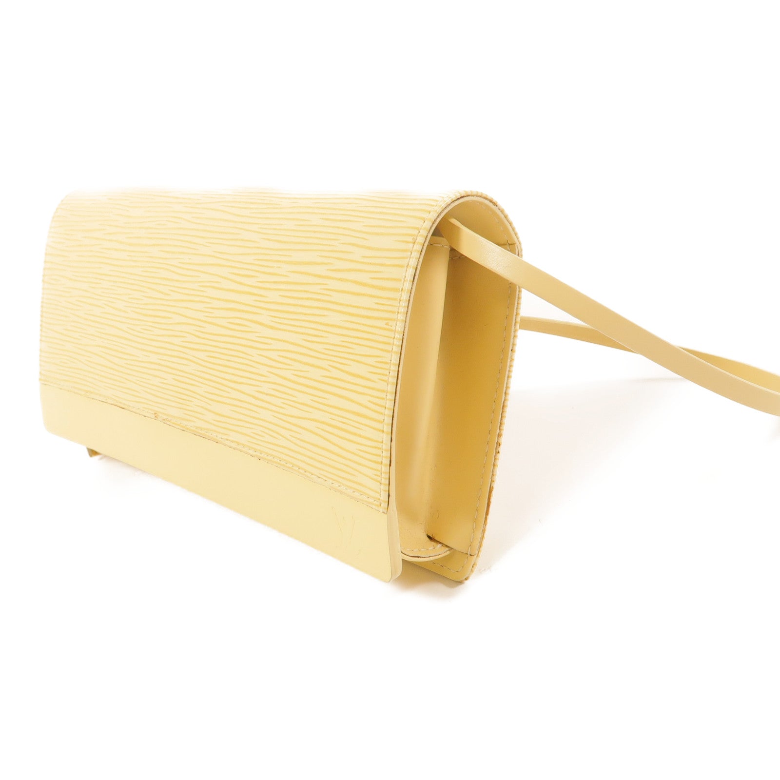 LOUIS VUITTON 【激減優惠】Epi Honfleur Clutch Bag金扣肩背袋