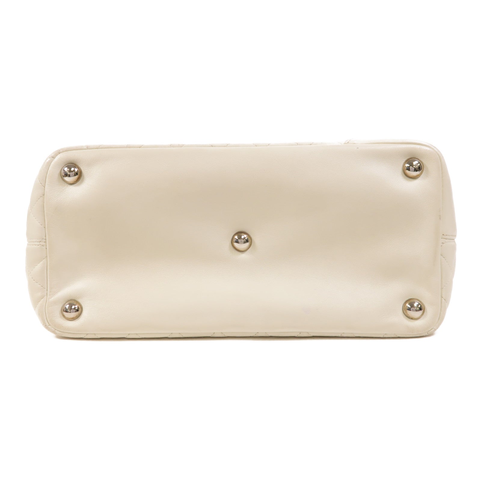 CHANEL 牛皮皮革/蛇皮皮革Cambon Tote Bag銀扣肩背袋