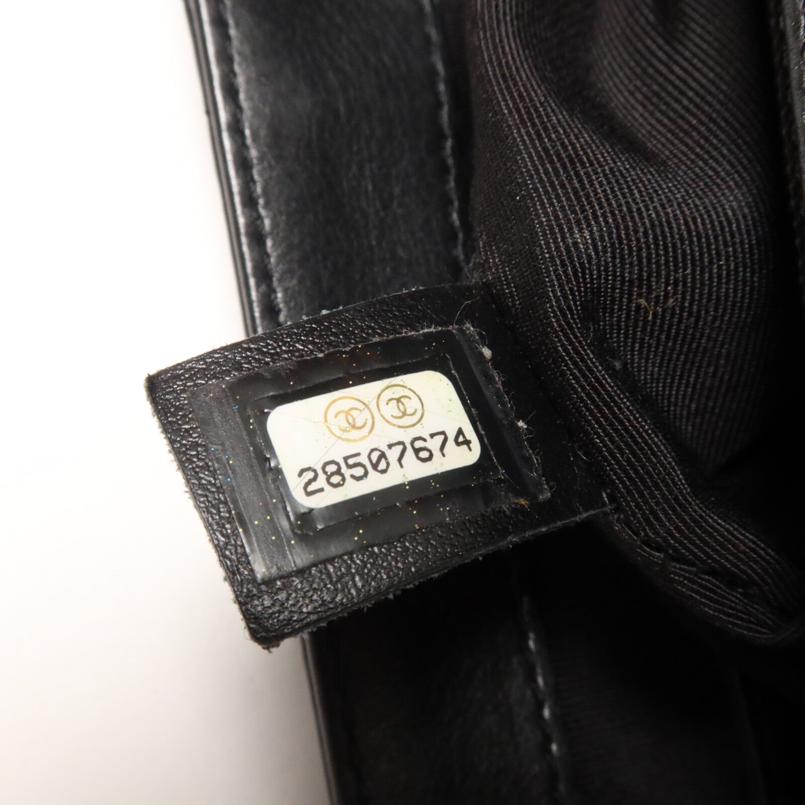 CHANEL 牛皮皮革Chain Shoulder鏈帶肩背袋