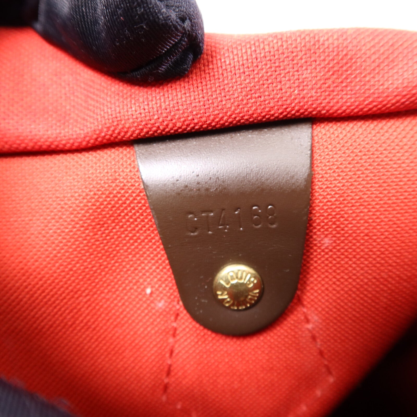 LOUIS VUITTON Damier Ebene Speedy Bandouliere 25手挽袋