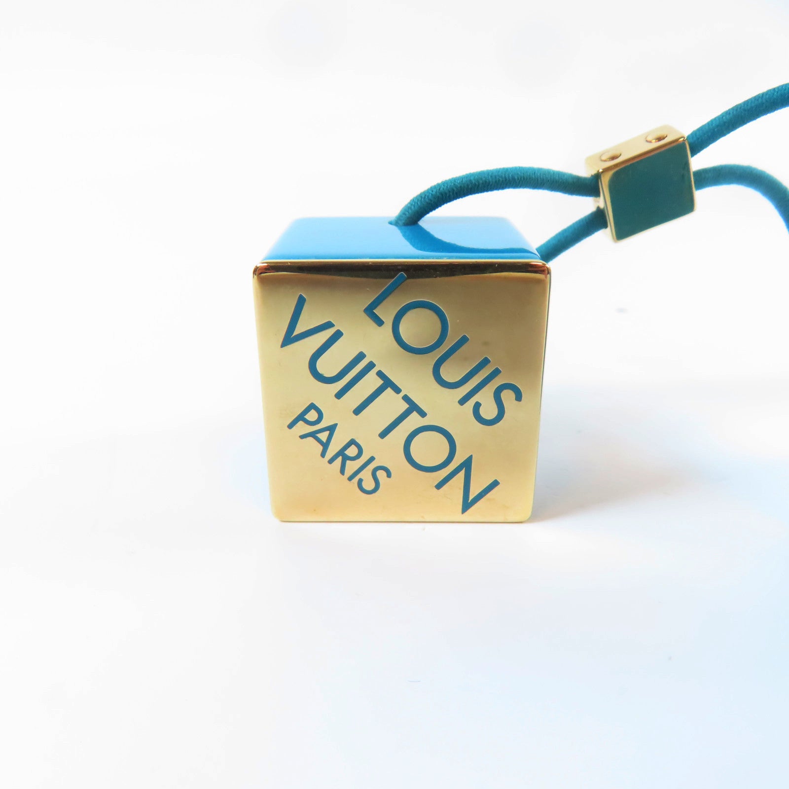 LOUIS VUITTON 【激減優惠】PVC Hair Cube髮飾藍色