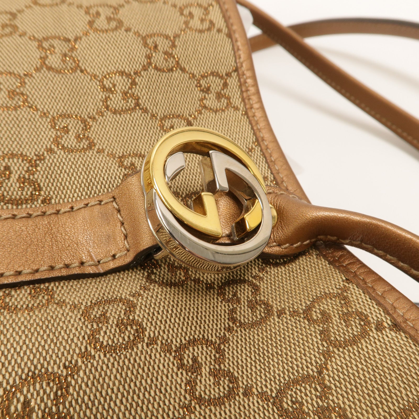 GUCCI 帆布GG Tote Bag肩背袋