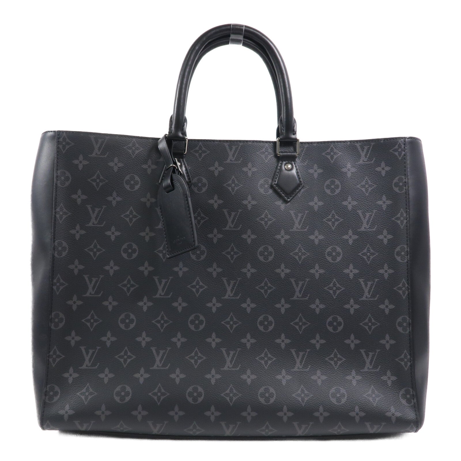 LOUIS VUITTON Monogram Eclipse Grand Sac手挽袋