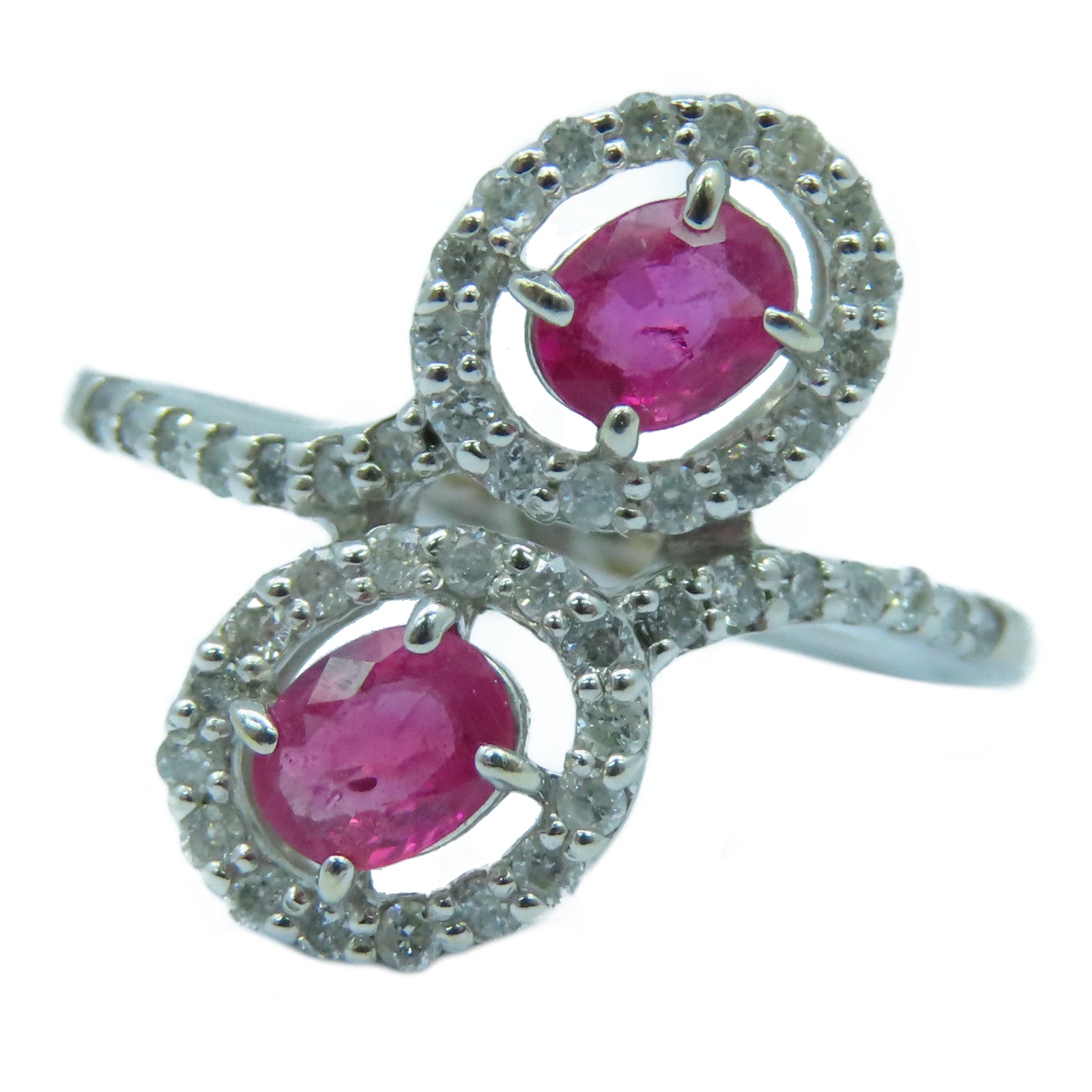 JEWELRY 【激減優惠】14K白金Rudy Ring 0.28ct鑽石戒指US#4.75