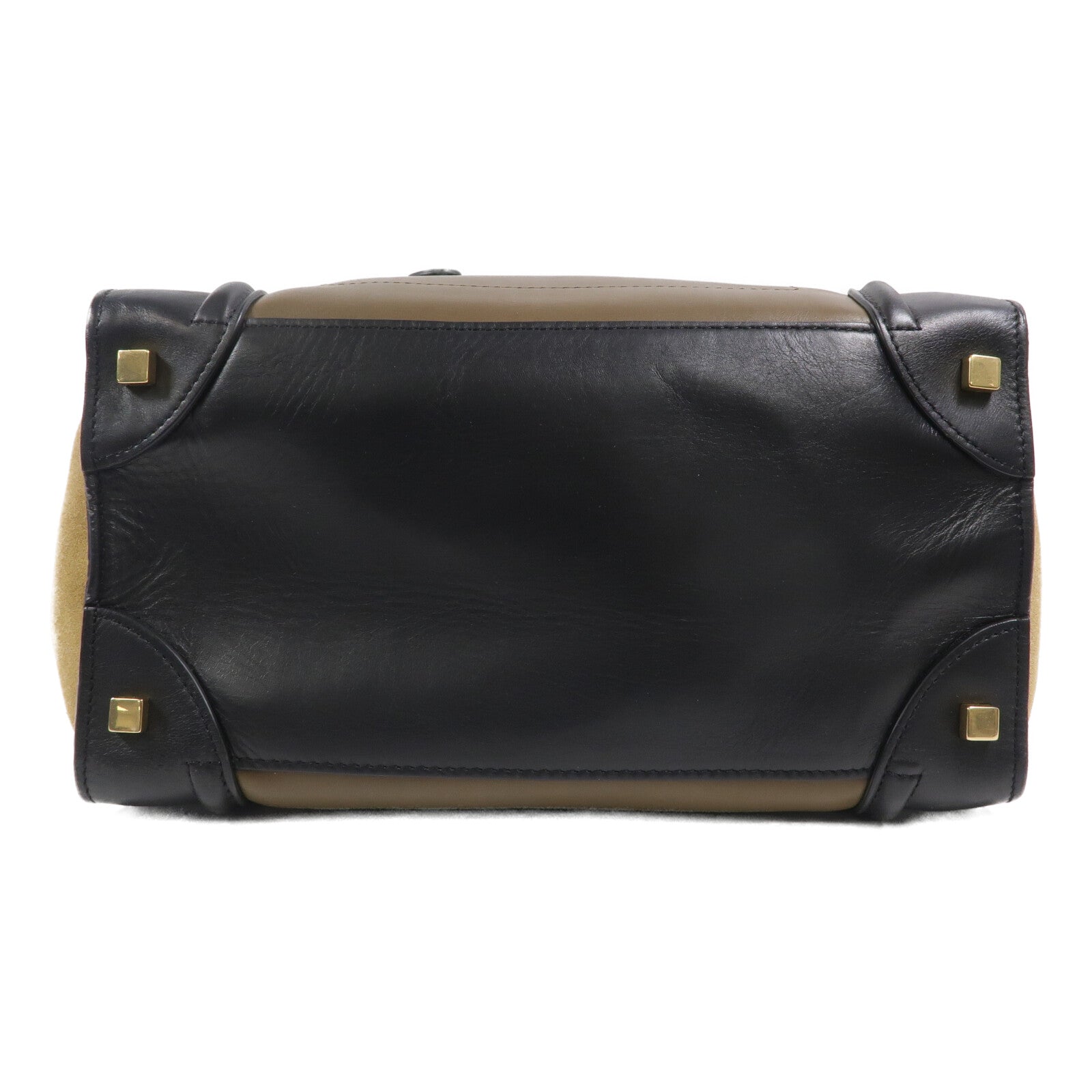 CELINE 牛皮皮革Mini Luggage手挽袋