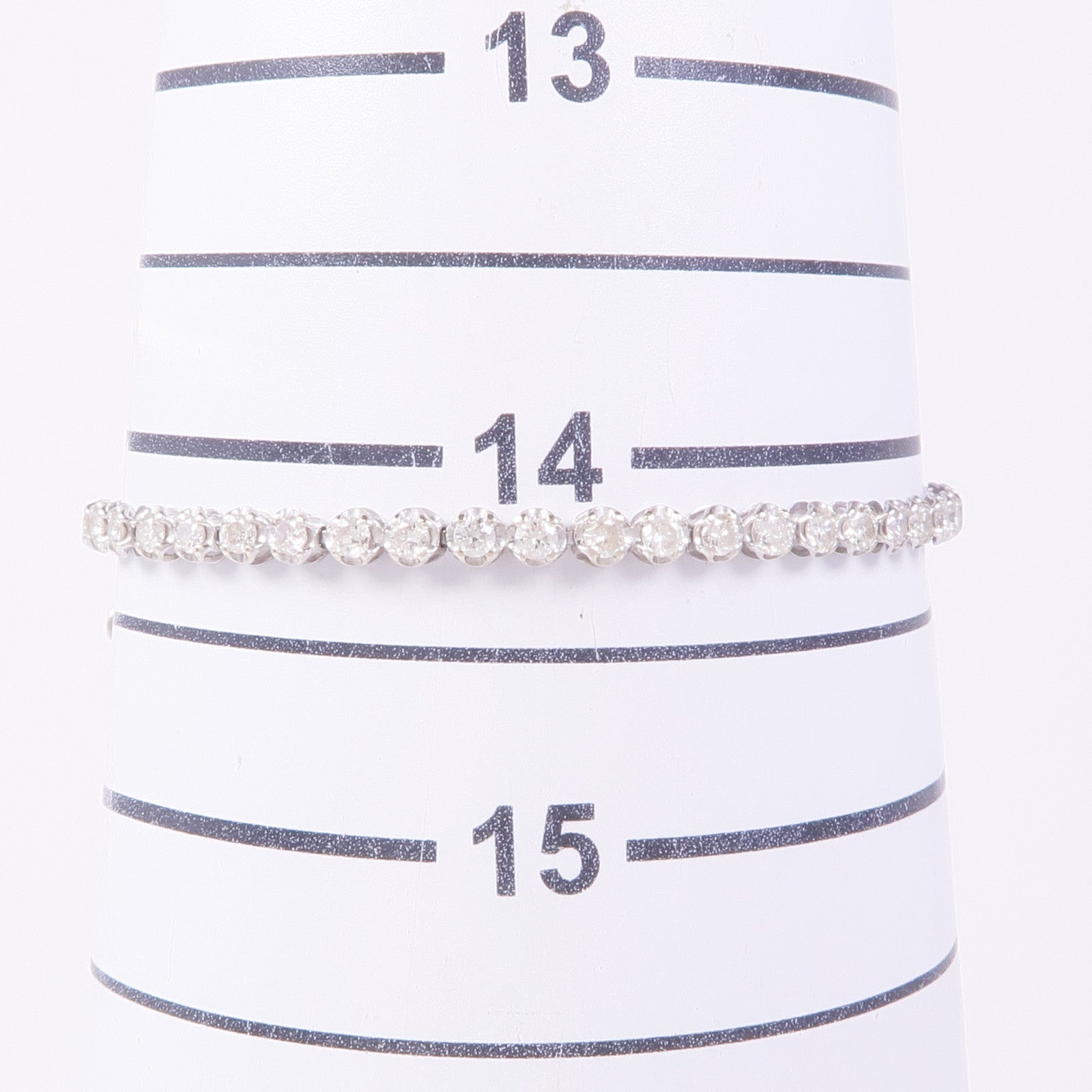 JEWELRY 18K白金Diamond Bracelet鑽石項鍊