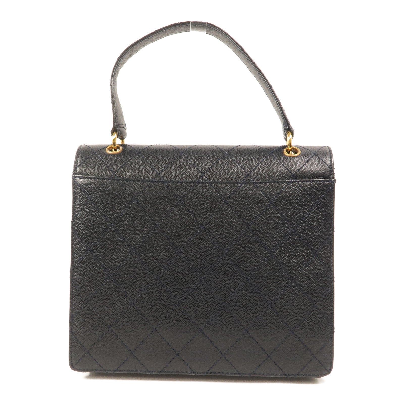 CHANEL 牛皮皮革Vintage Hand Bag手挽袋
