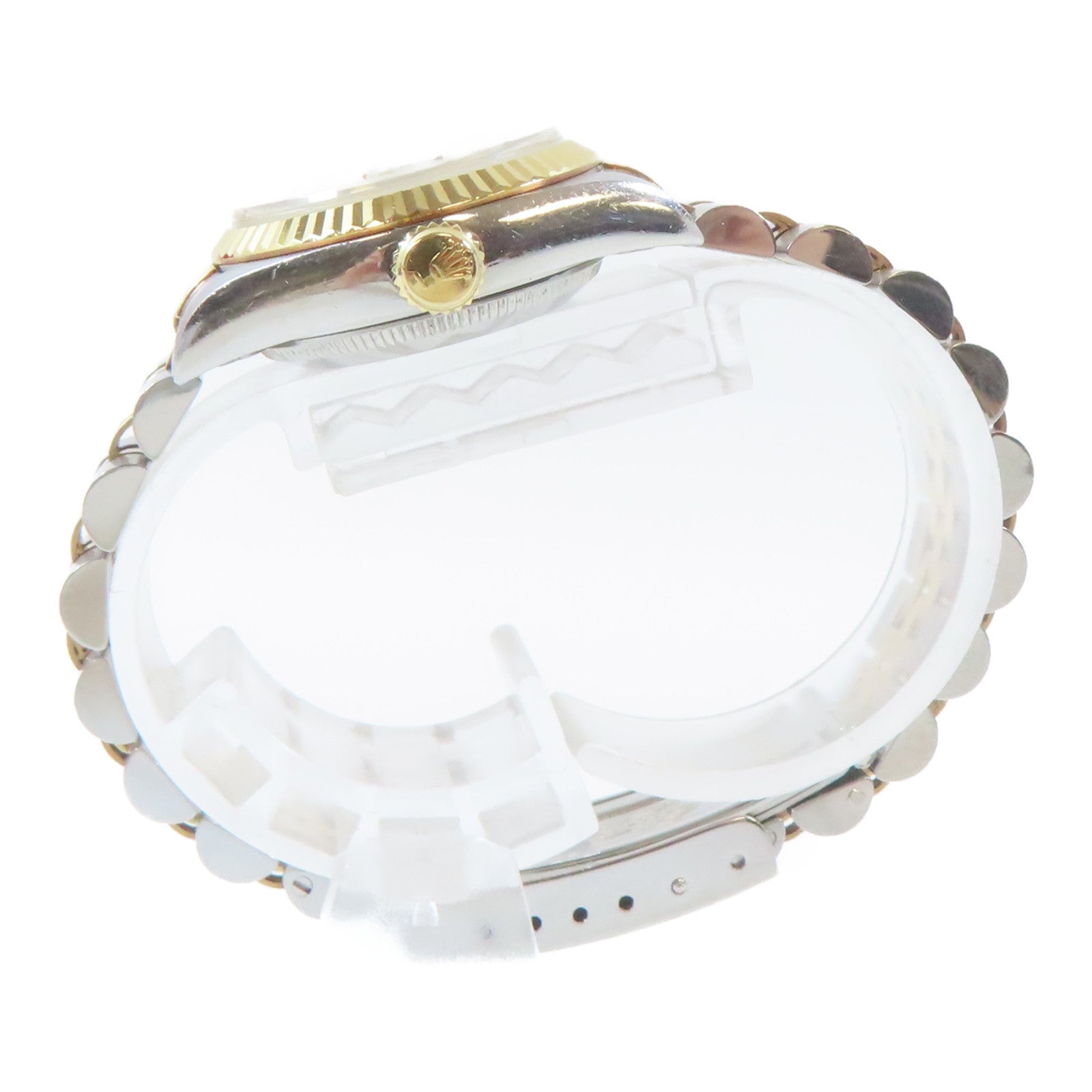 ROLEX Datejust不鏽鋼手錶自動機芯白色#14.5cm