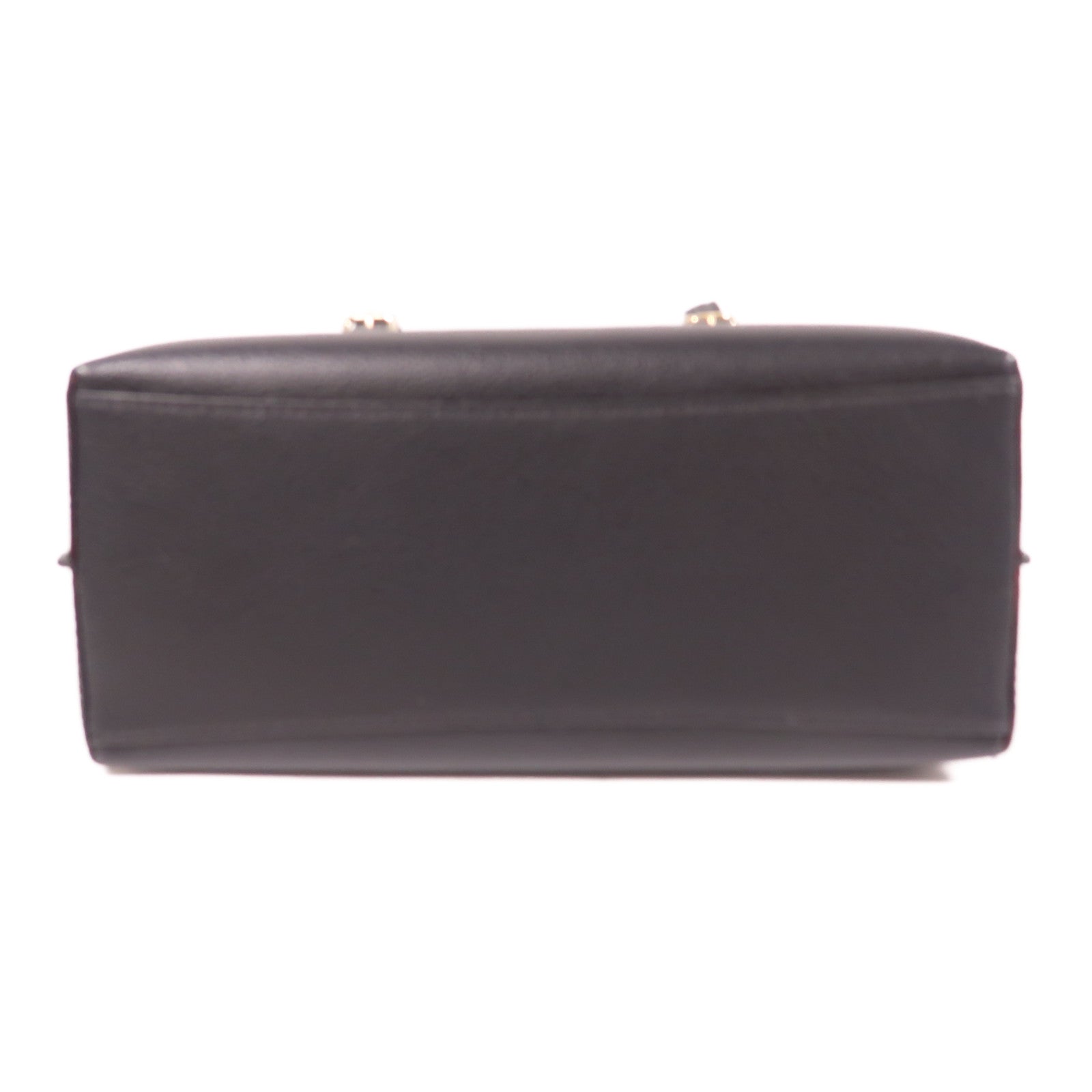 COACH 皮革2 Way Shoulder Bag金扣手挽肩背兩用袋黑色