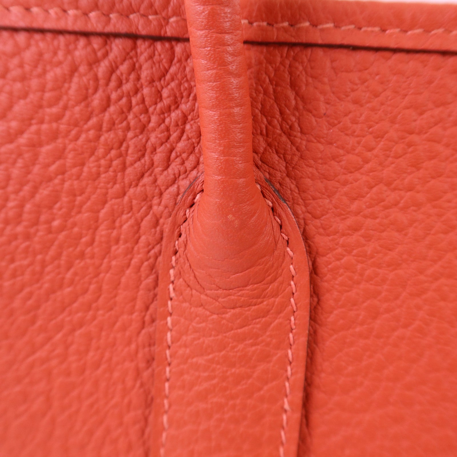 HERMES Negonda皮革Garden Party TPM銀扣手挽袋