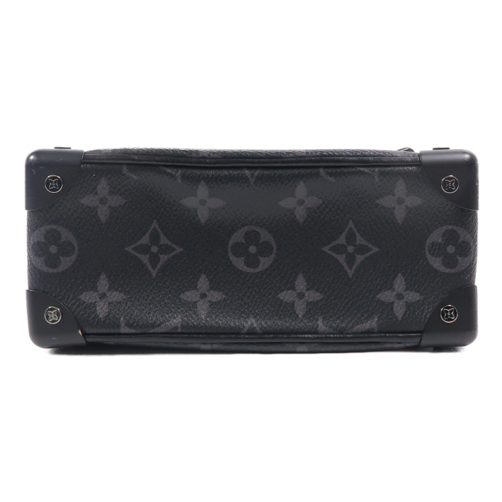 LOUIS VUITTON Monogram Eclipse Mini Soft Trunk肩背袋