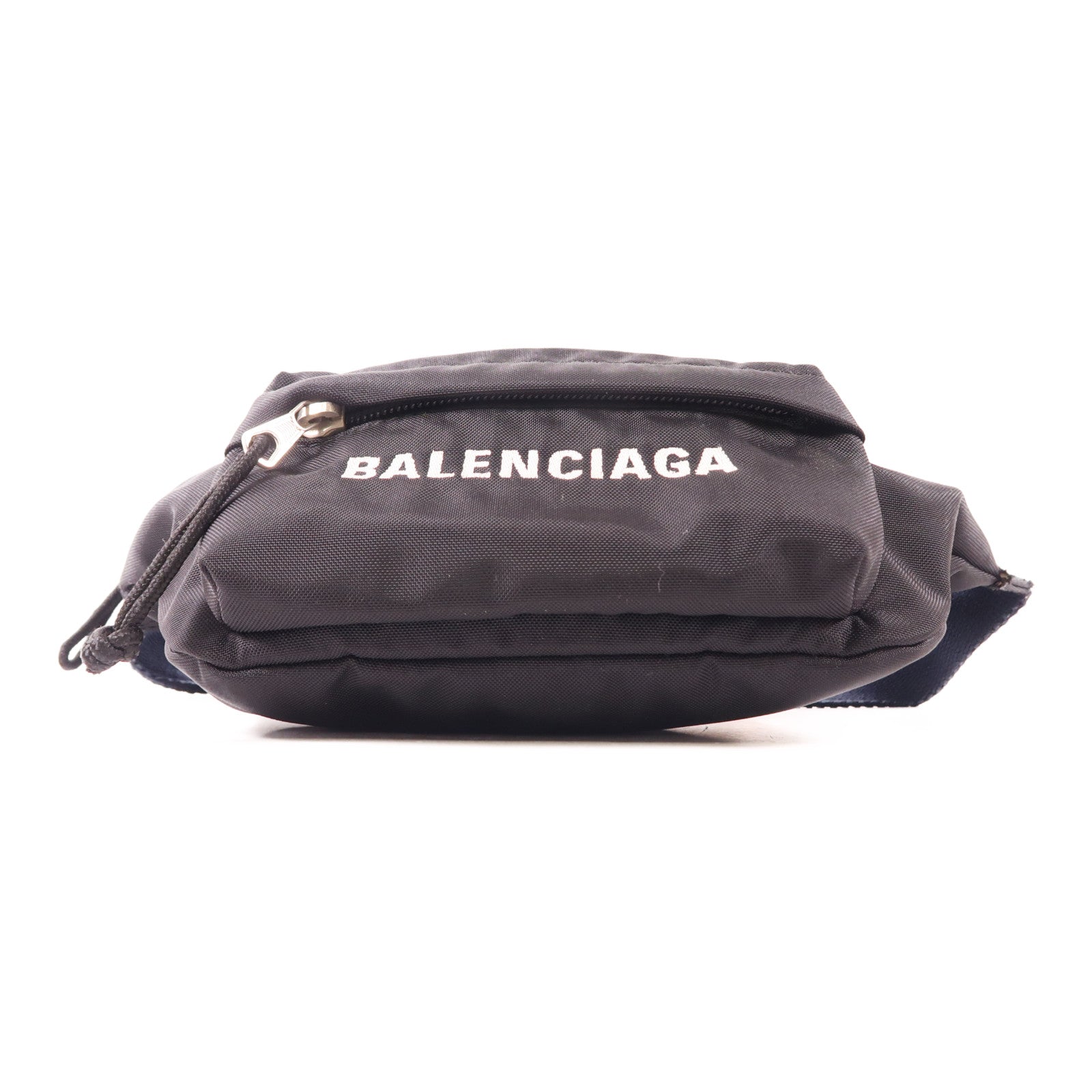 BALENCIAGA 尼龍Belt Bag銀扣腰包