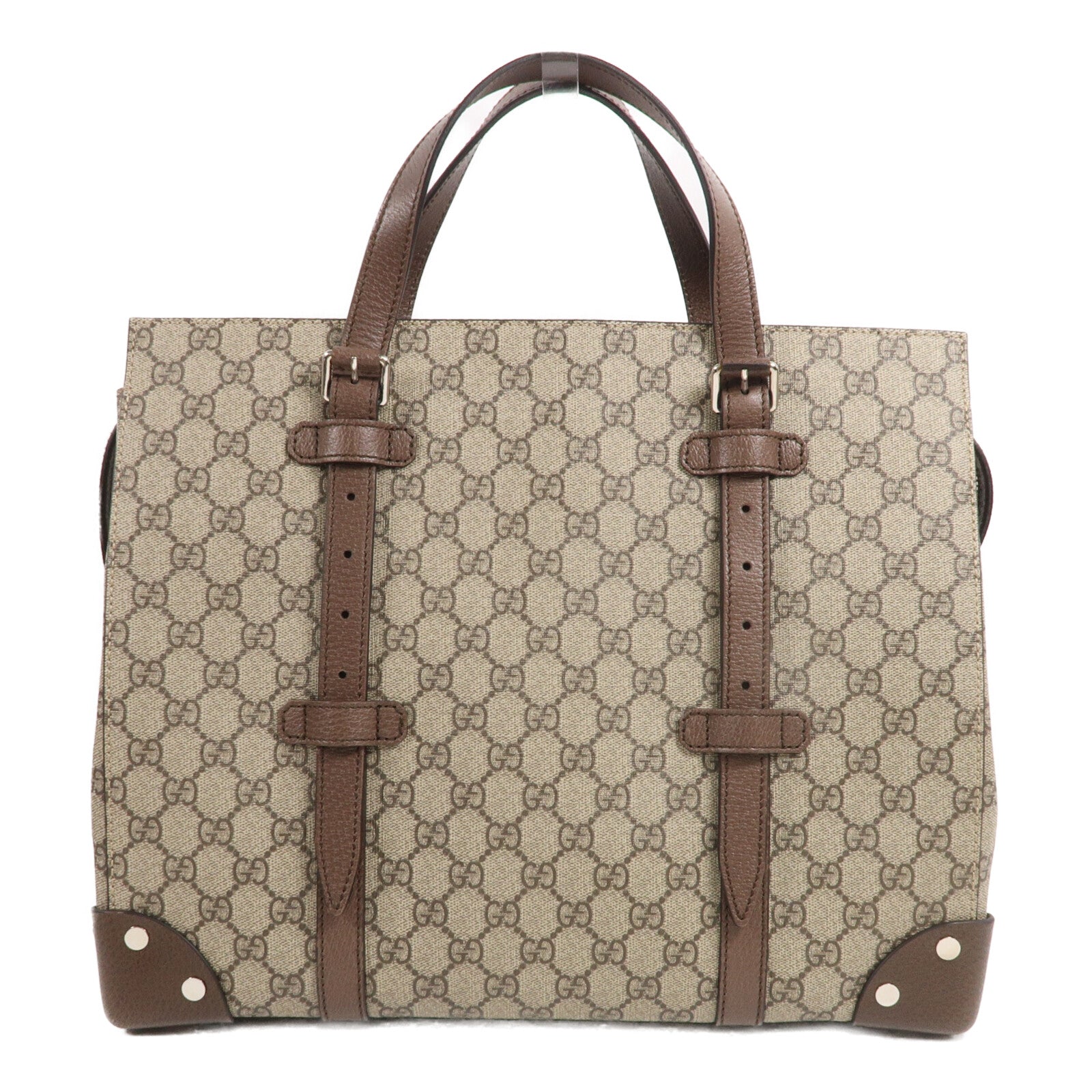 GUCCI 塗層帆布Bucket Travel Tote手挽袋
