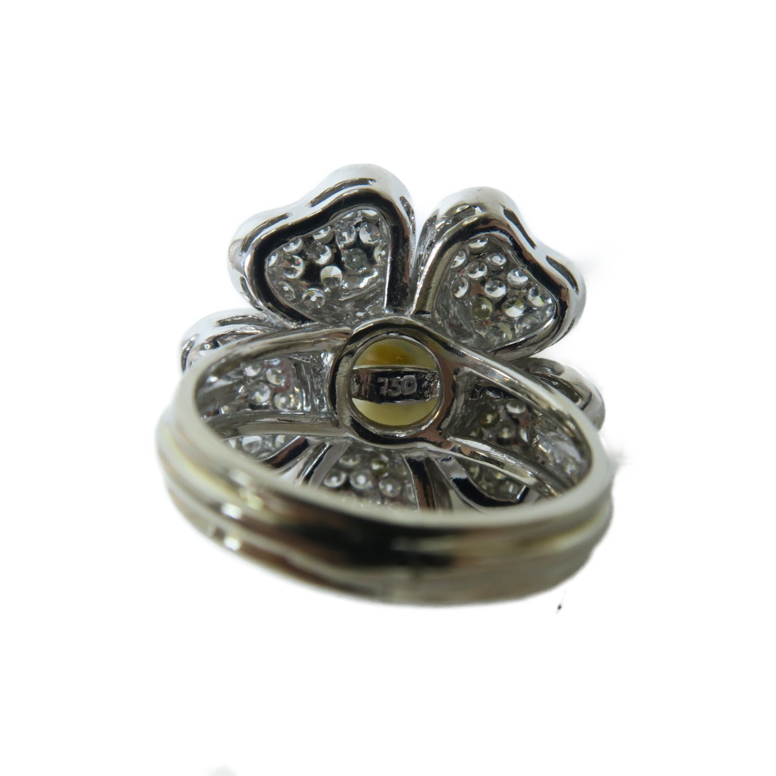 JEWELRY 【激減優惠】18K白金Ring戒指US#7