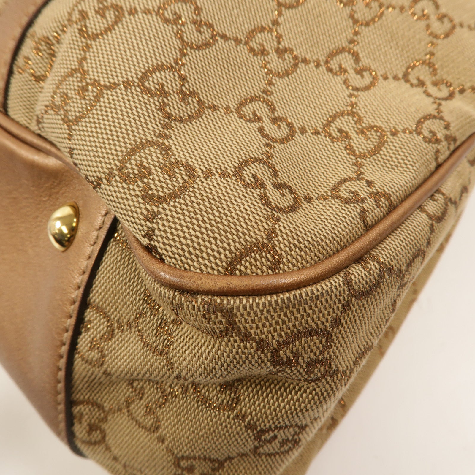 GUCCI 帆布GG Tote Bag肩背袋