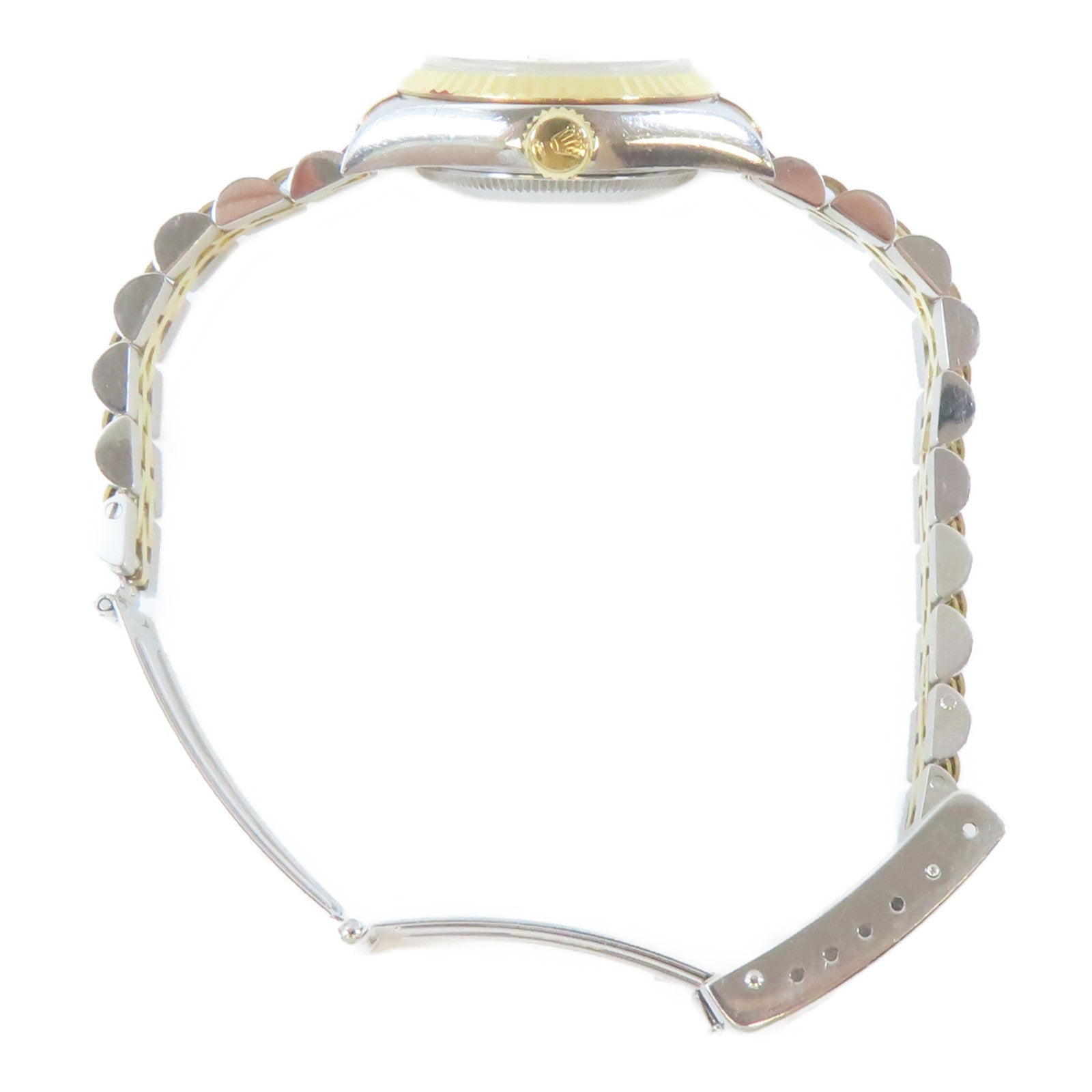 ROLEX Datejust不鏽鋼手錶自動機芯白色#14.5cm