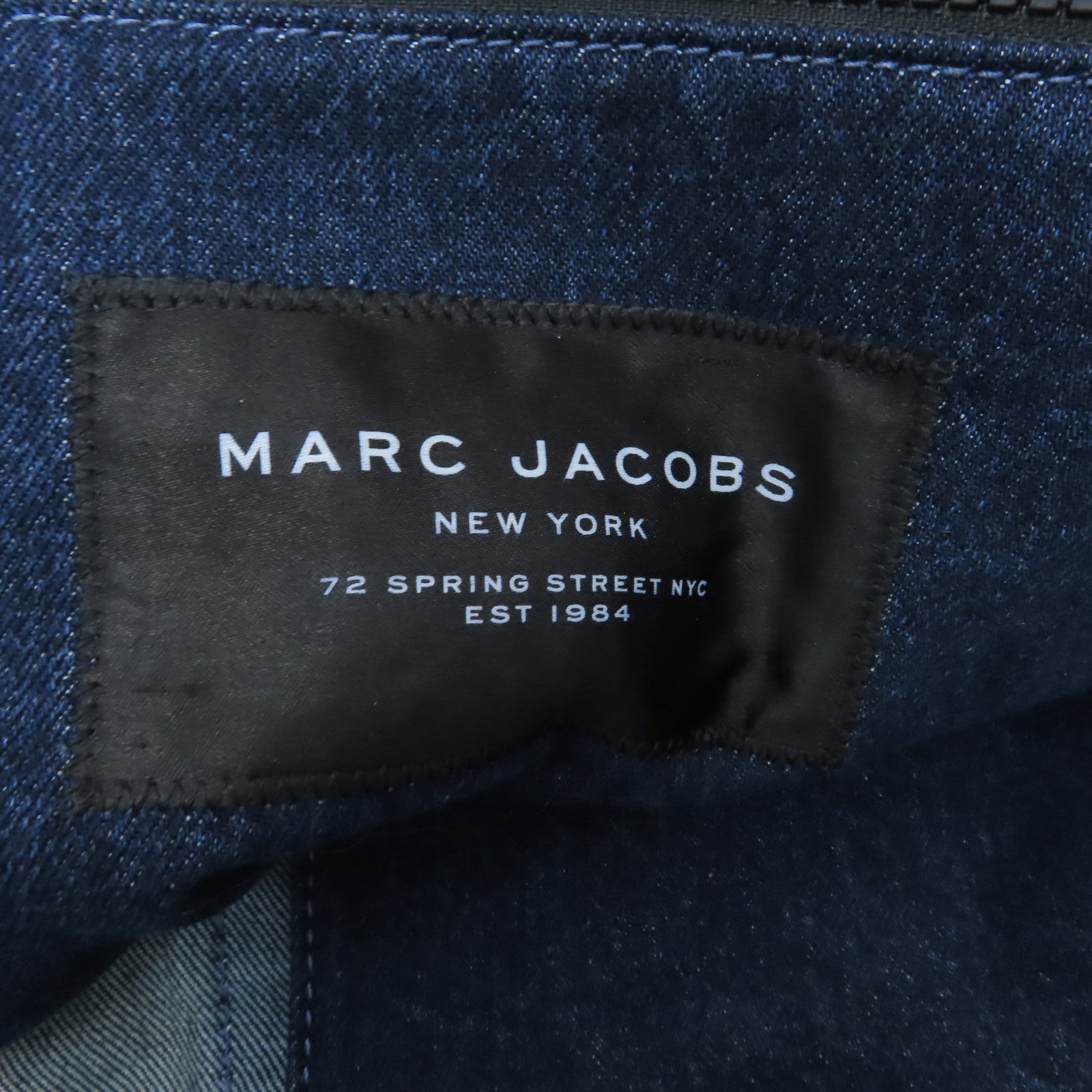 MARC JACOBS 【激減優惠】牛仔布Tote Bag手挽袋藍色