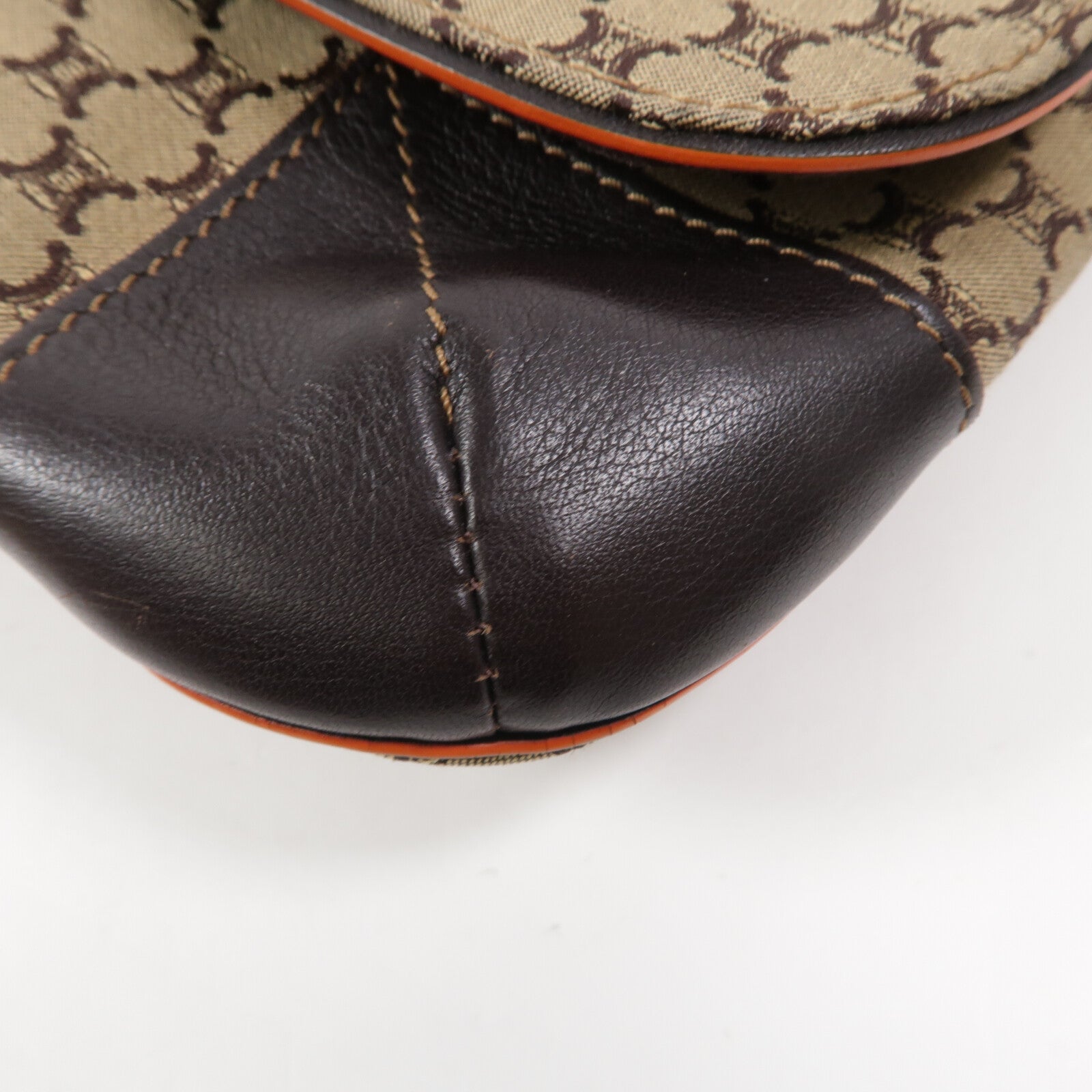 CELINE 帆布Vintage Messenger Flap Bag肩背袋