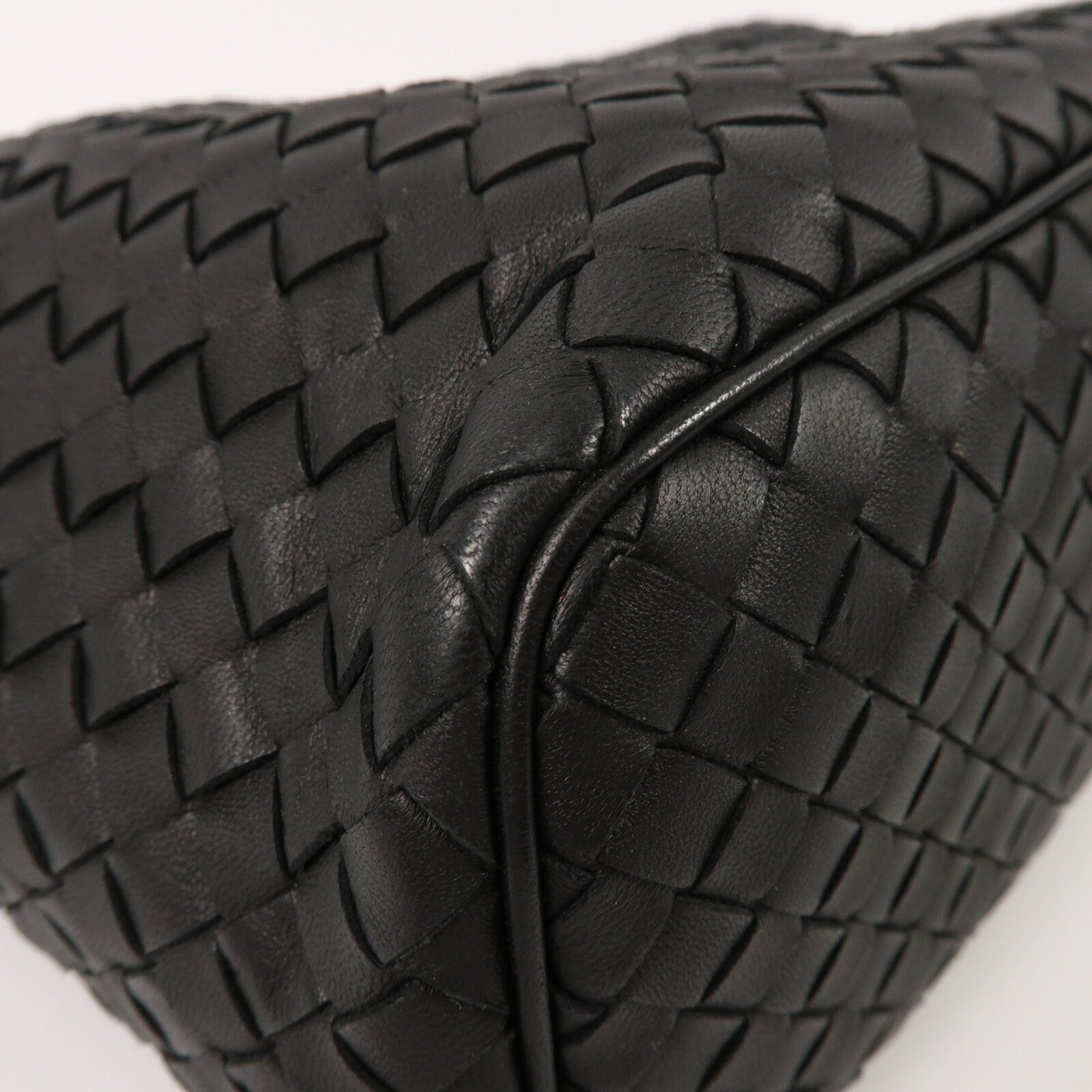 BOTTEGA VENETA Intrecciato皮革Hand Bag手挽袋