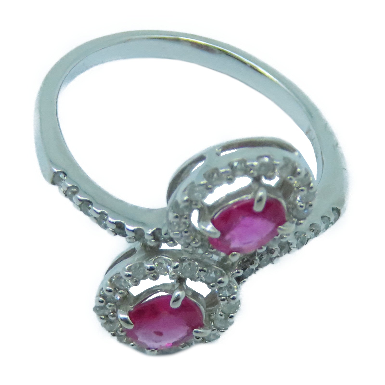 JEWELRY 【激減優惠】14K白金Rudy Ring 0.28ct鑽石戒指US#4.75