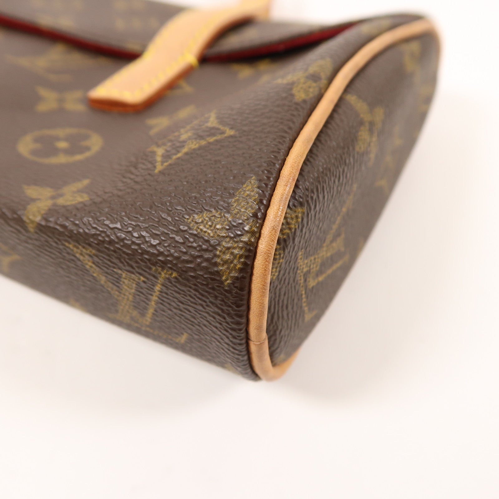 LOUIS VUITTON Monogram Sonatine金扣手挽袋