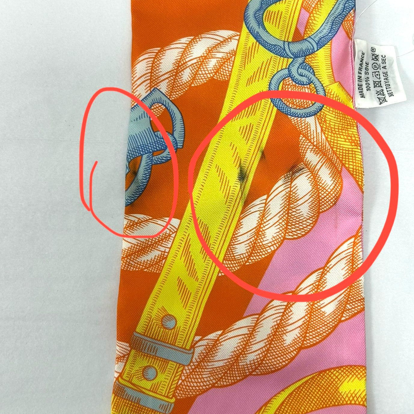 HERMES 【激減優惠】絲質Maxi Twilly絲巾