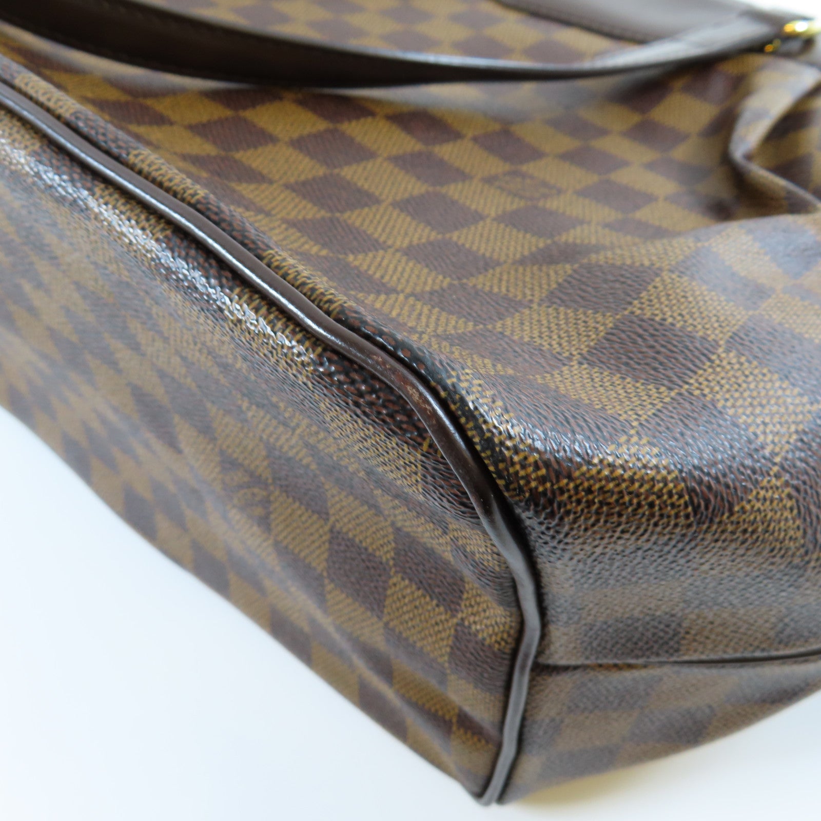 LOUIS VUITTON **【激減優惠】Damier Ebene Westminster GM金扣肩背袋啡色