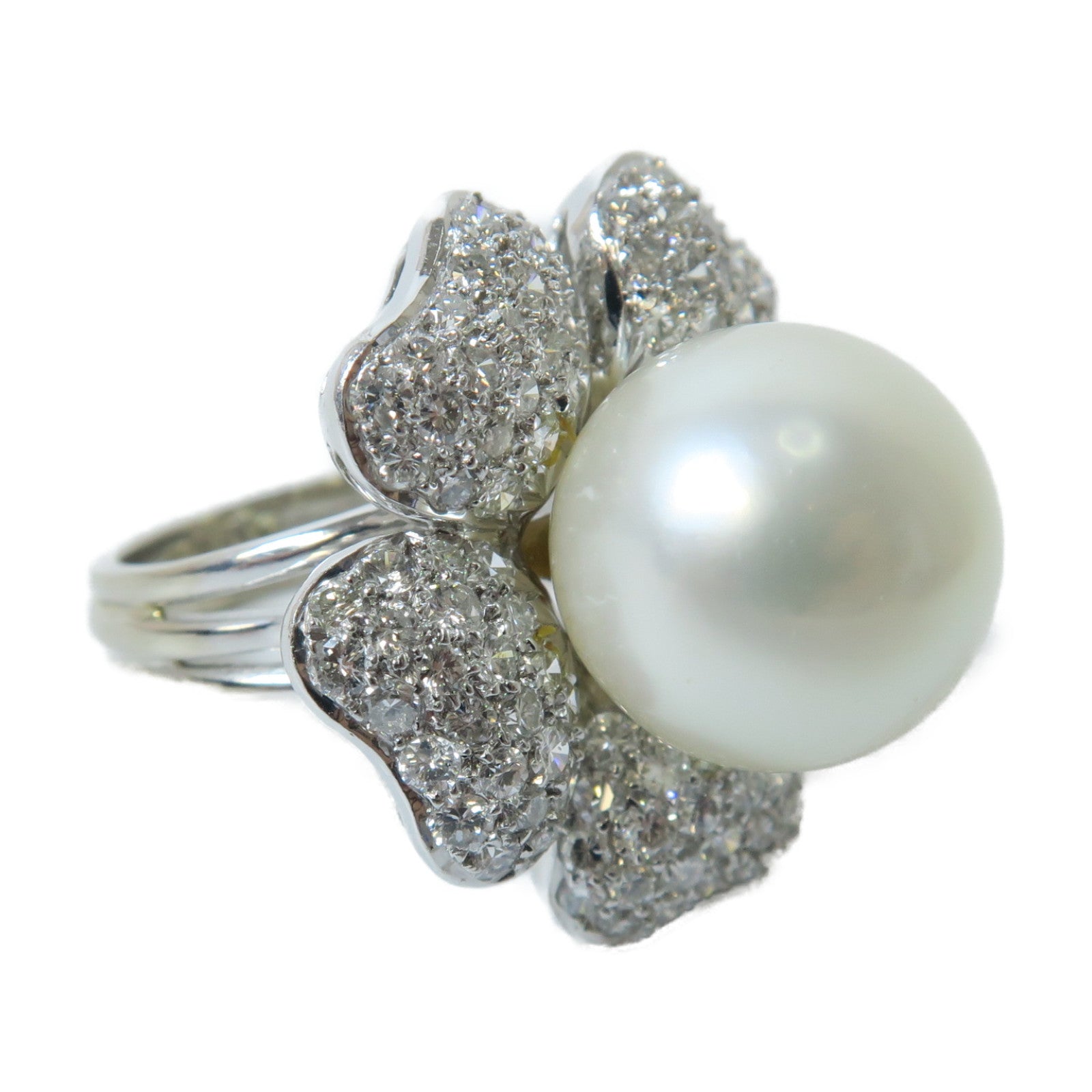JEWELRY 【激減優惠】18K白金Ring戒指US#7