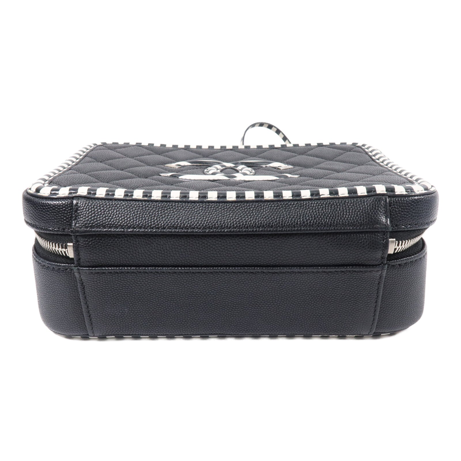 CHANEL 牛皮皮革Vanity Case手挽肩背兩用袋
