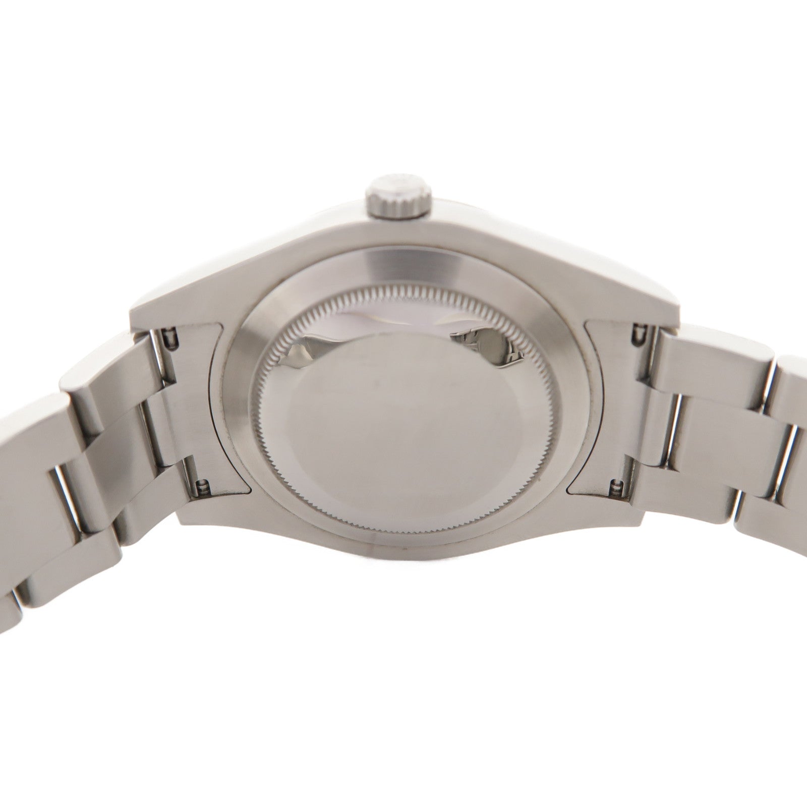 ROLEX Datejust18K白金/不鏽鋼手錶自動機芯灰色