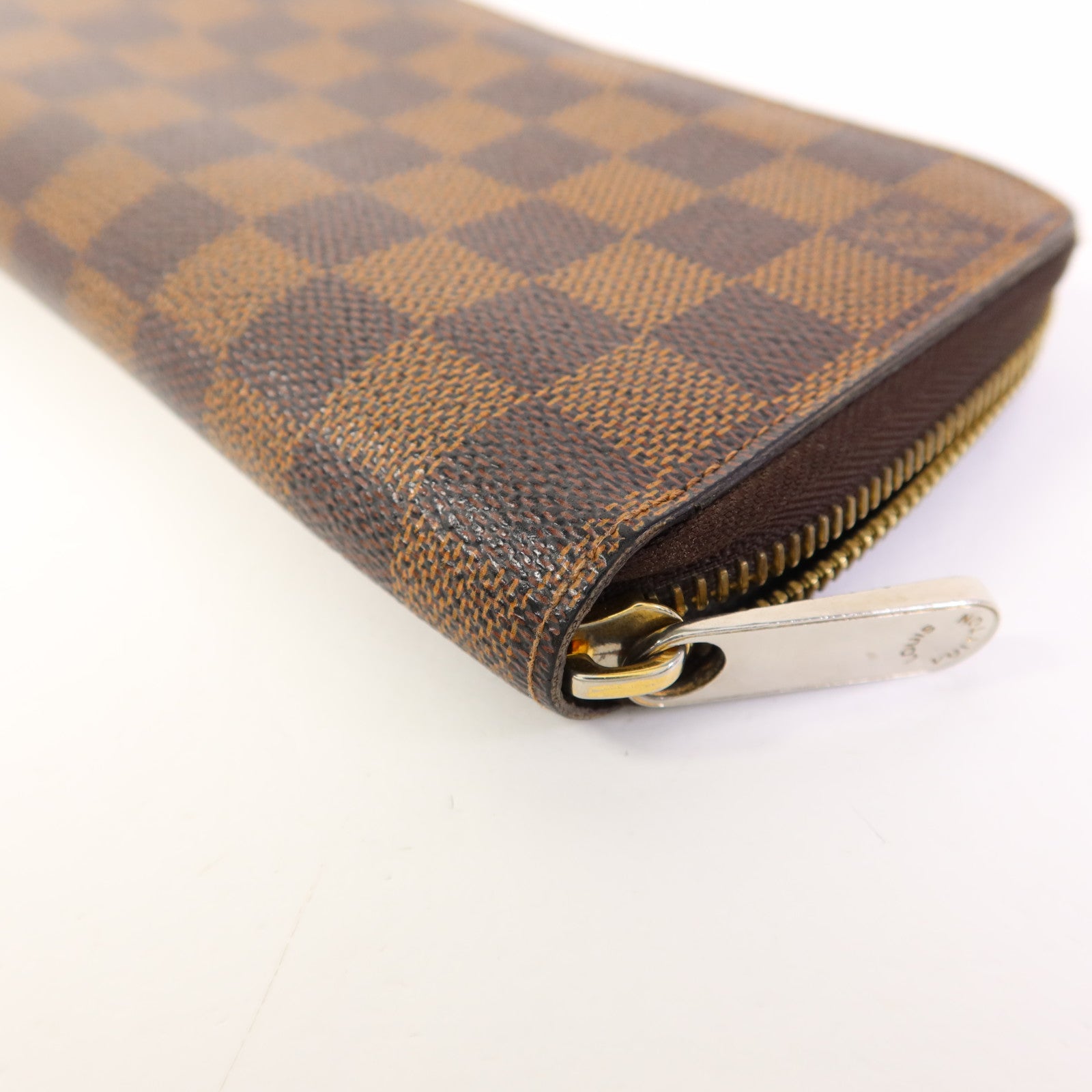 LOUIS VUITTON Damier Zippy Long Wallet金扣長錢包