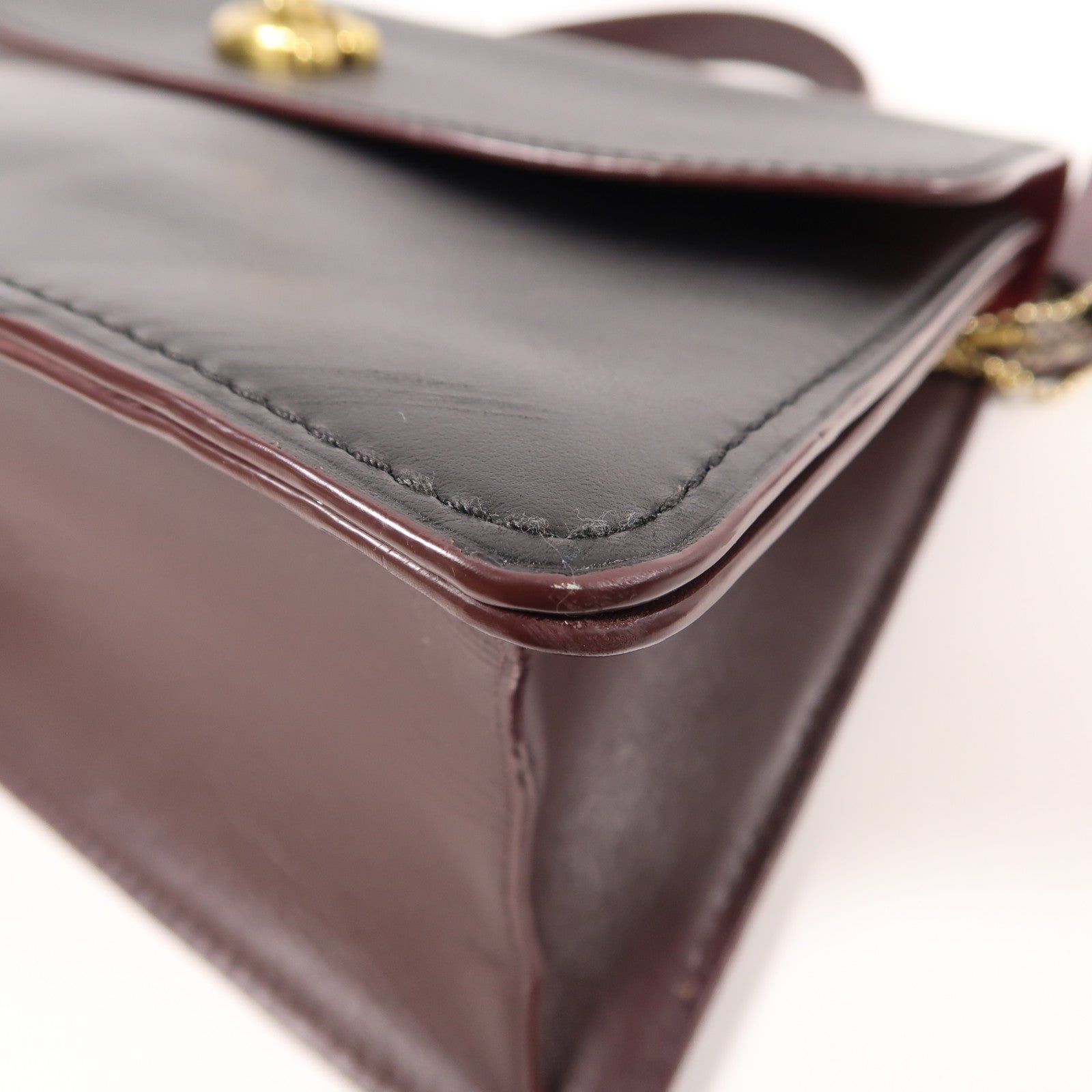 COACH 【激減優惠】牛皮皮革/蛇皮皮革Parker Top Handle 32手挽肩背兩用袋