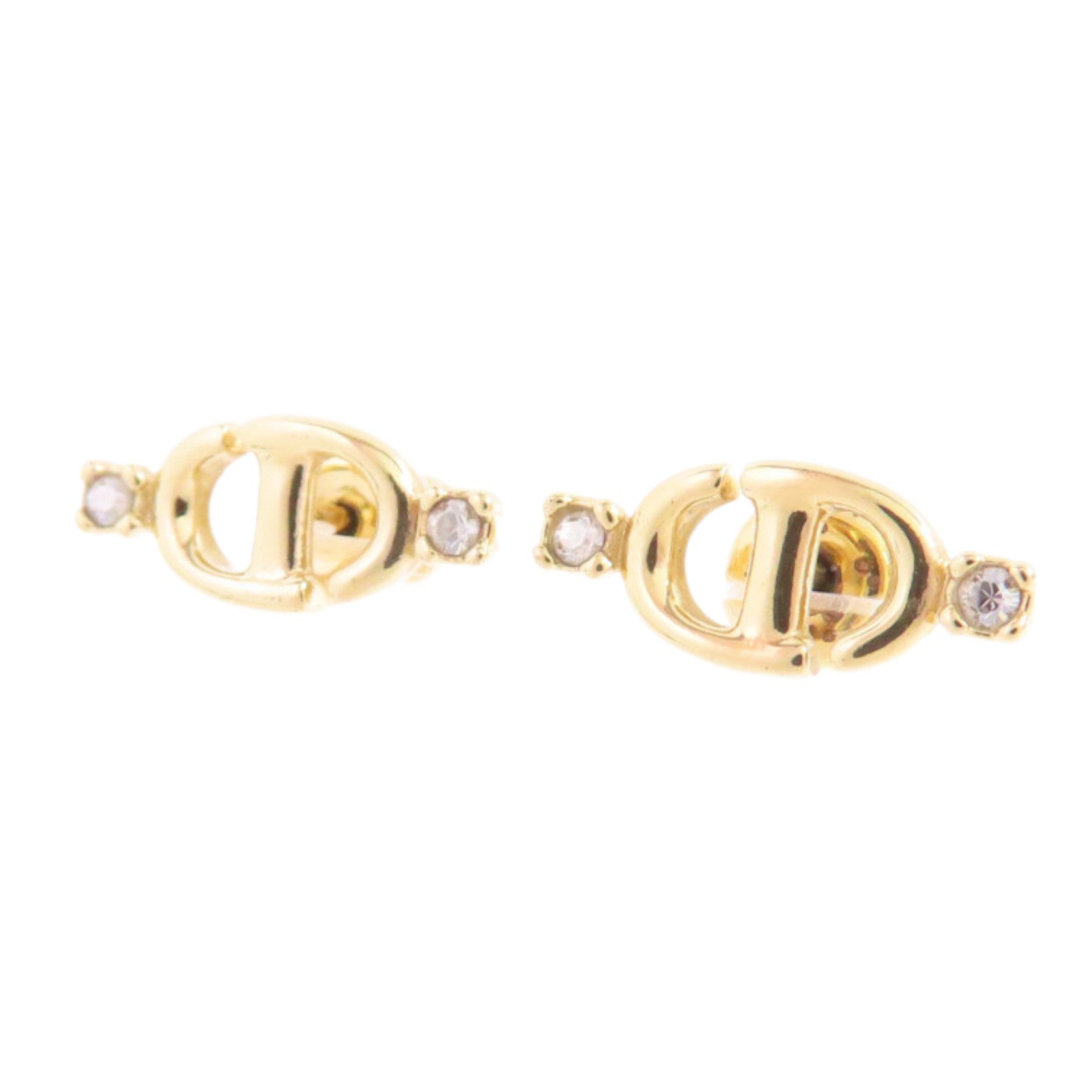 Dior 金屬CD Earrings金扣耳環
