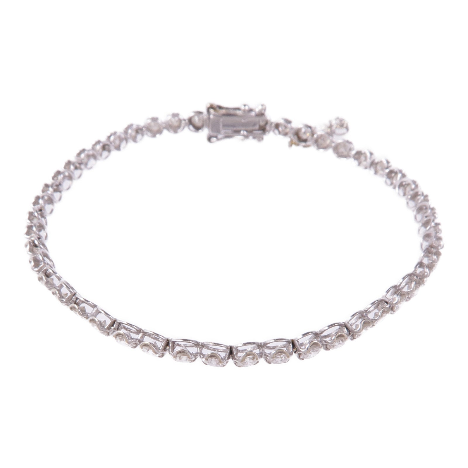 JEWELRY 18K白金Diamond Bracelet鑽石項鍊