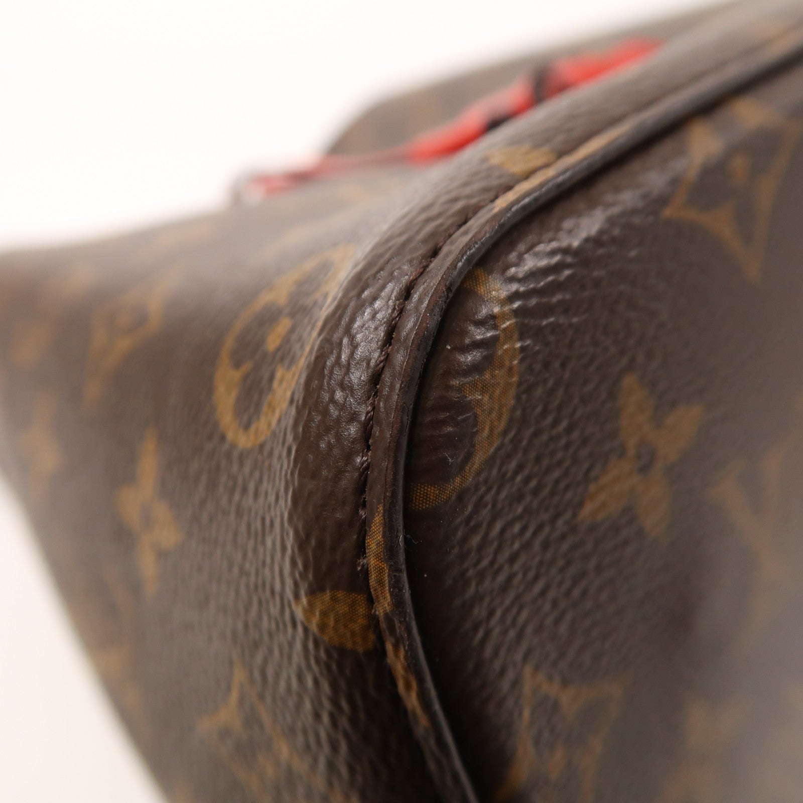 LOUIS VUITTON Monogram Neo Noe Bucket Bag金扣肩背袋Coquelicot