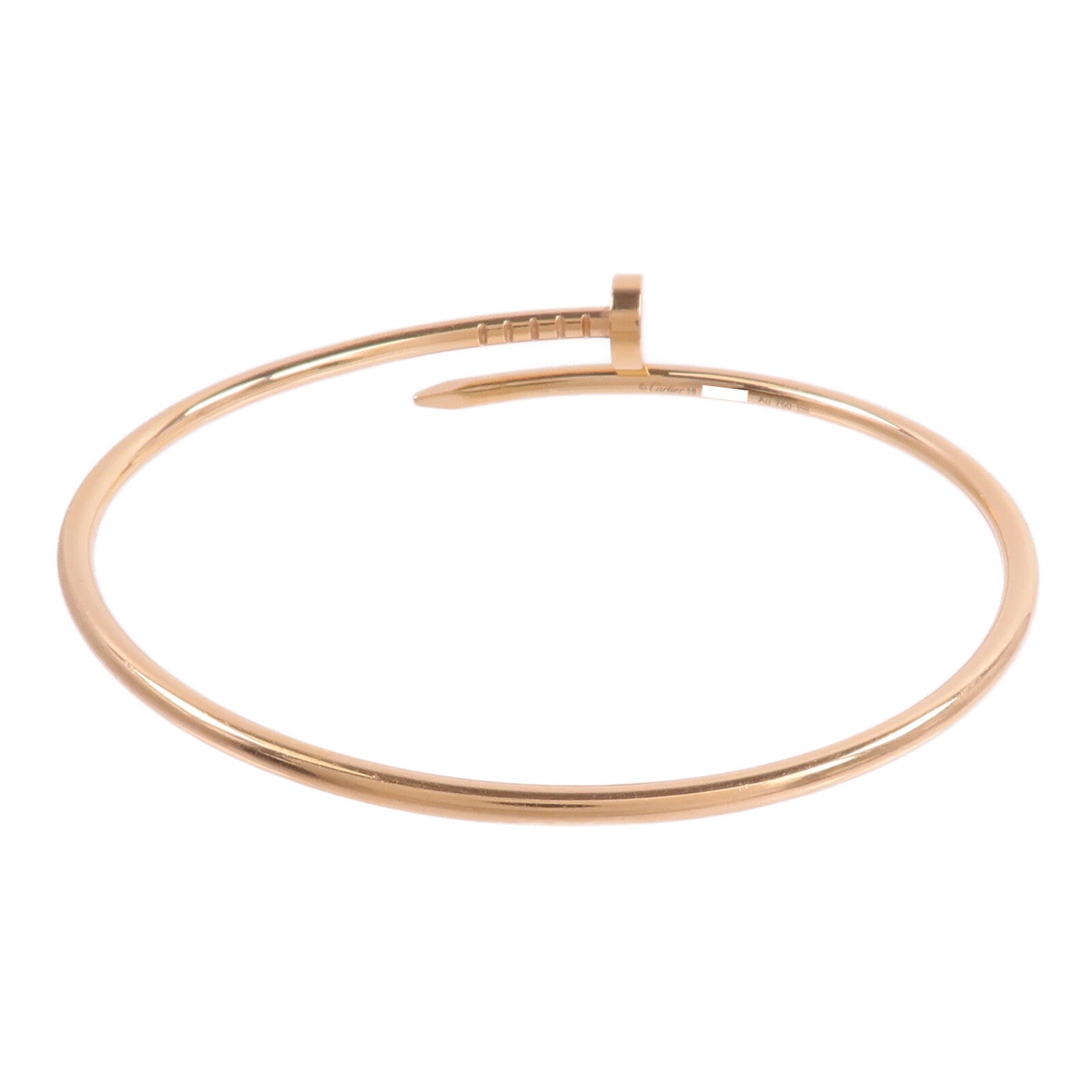 CARTIER 18K玫瑰金Juste un Clou Bracelet手鐲